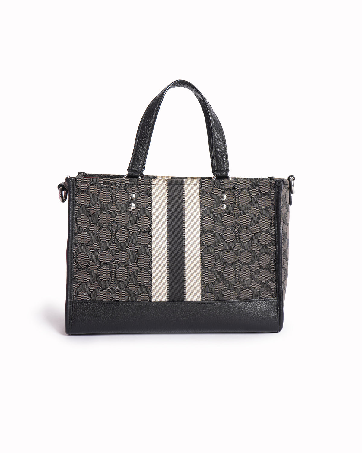 Coach Dempsey Carryall Bag In Signature Jacquard