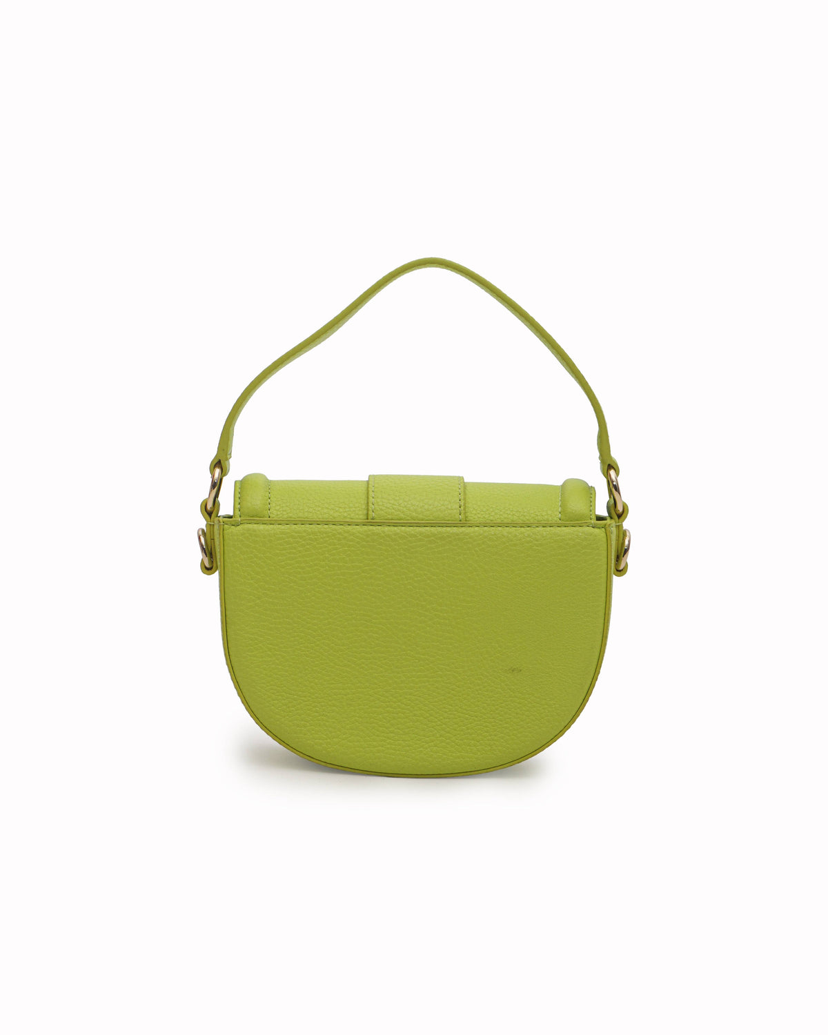 Versace Jeans Couture Barocco-buckle Bag In Lime Green
