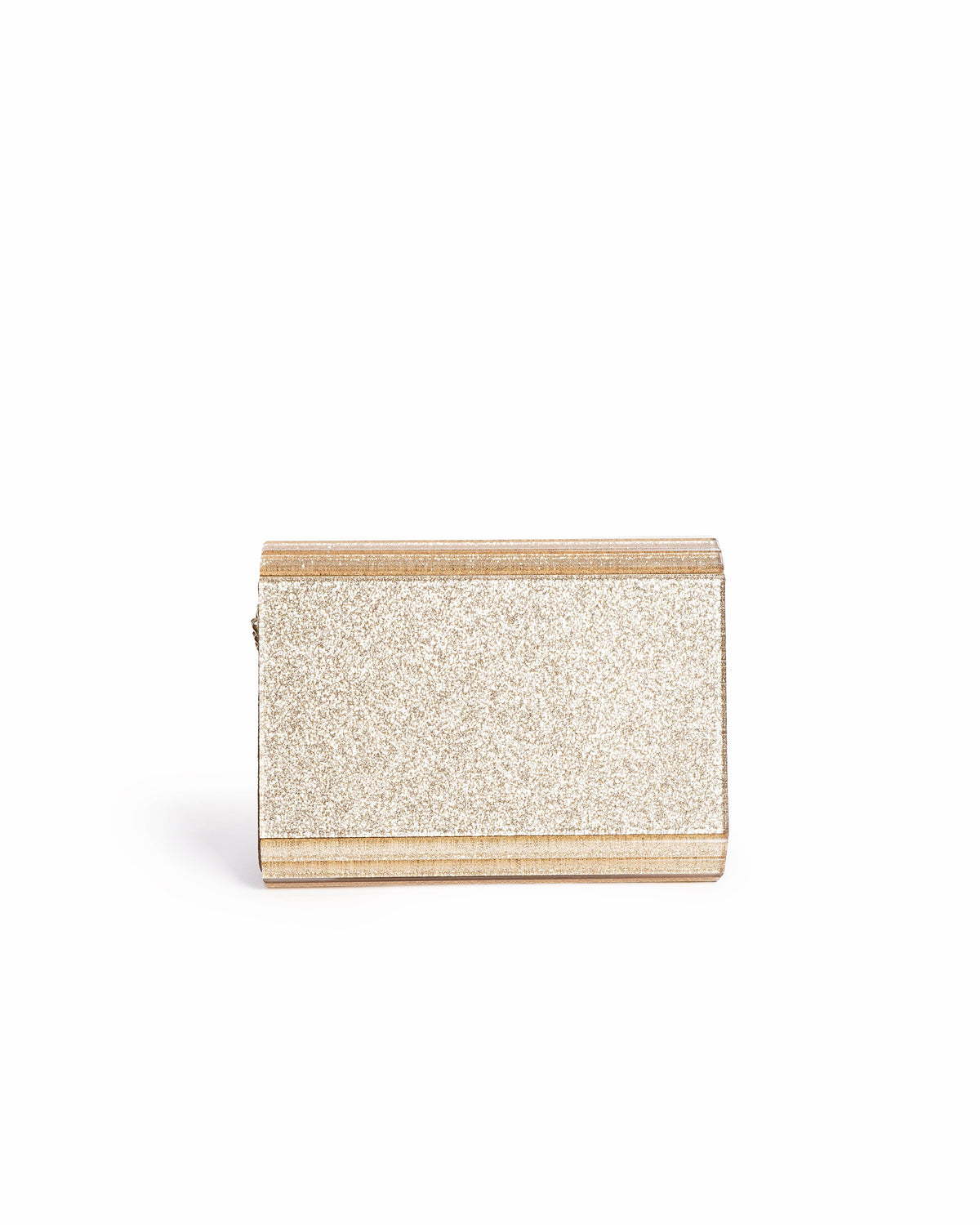 Jimmy Choo Acrylic Glitter Crossbody Bag