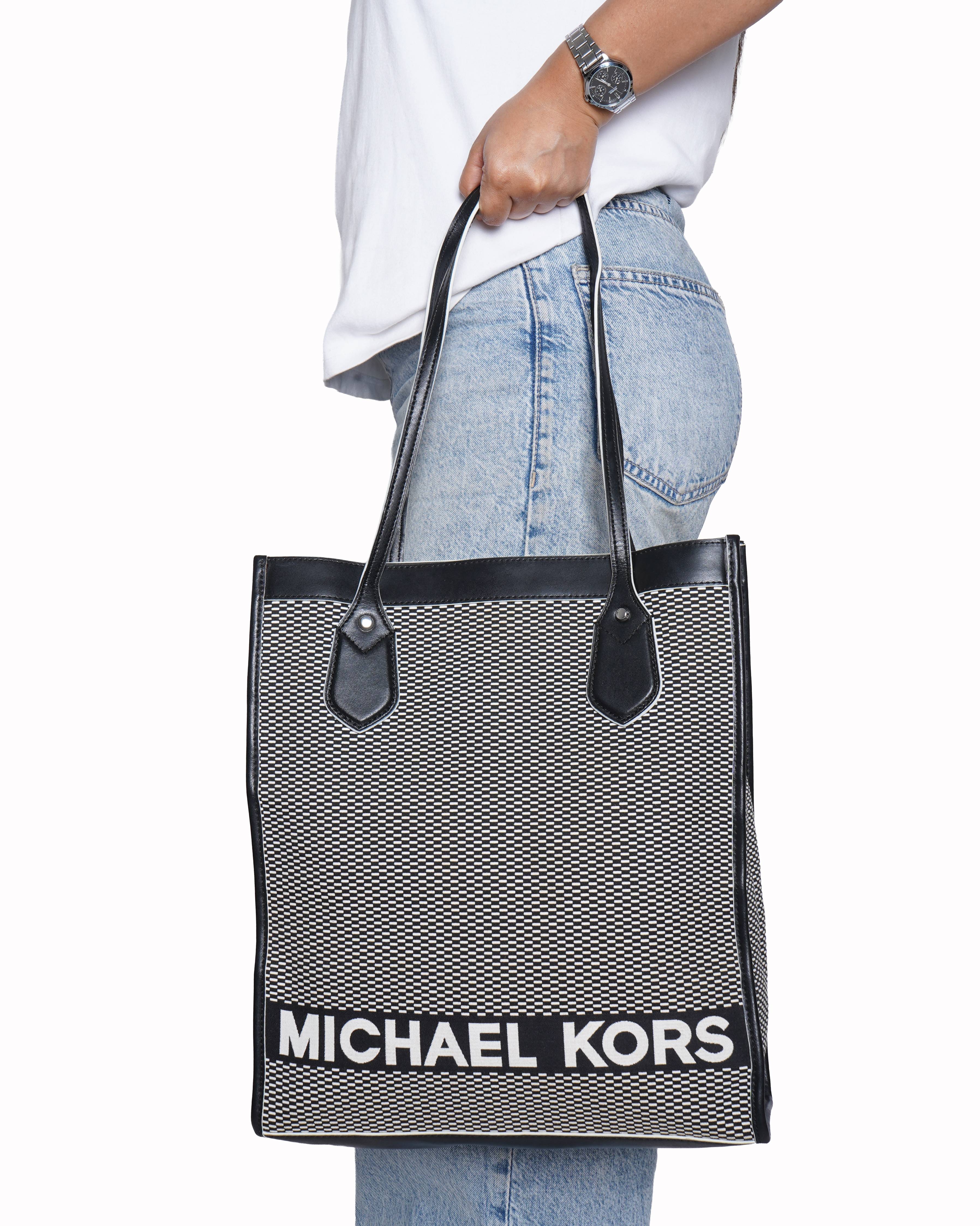 Michael Kors Women's Rectangular Tote In Black