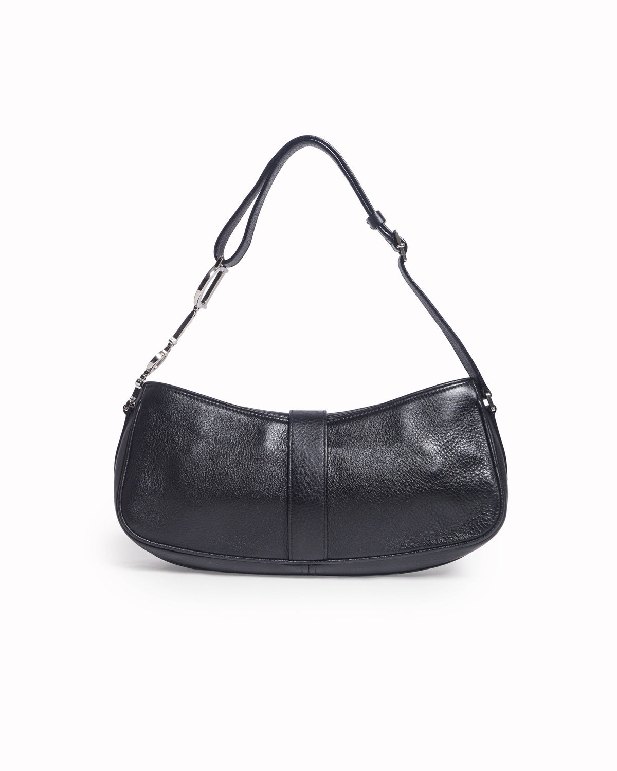 Christian Dior D-Charm Saddle Leather Shoulder Bag