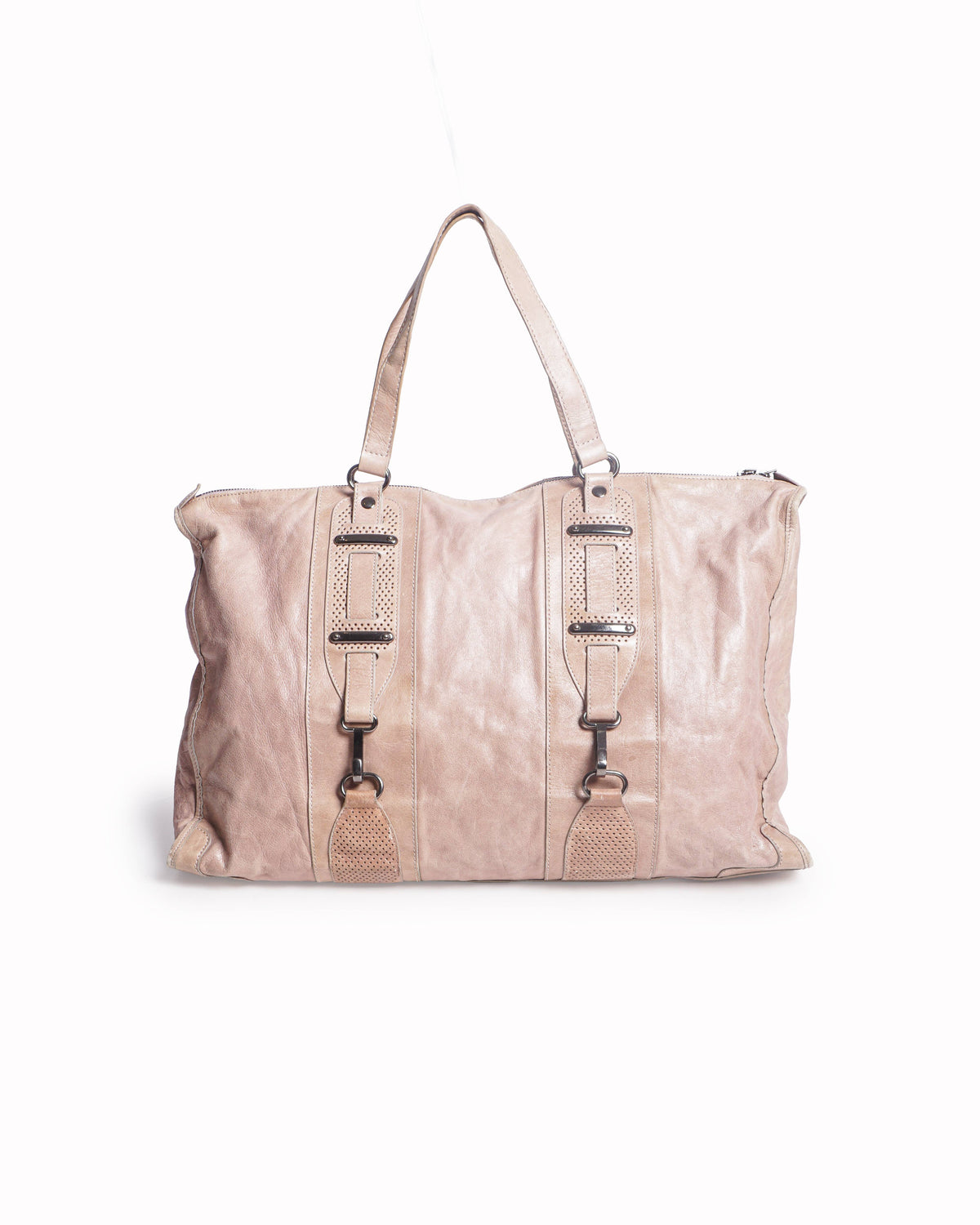 Balenciaga Chevre Perforated Hook Bag