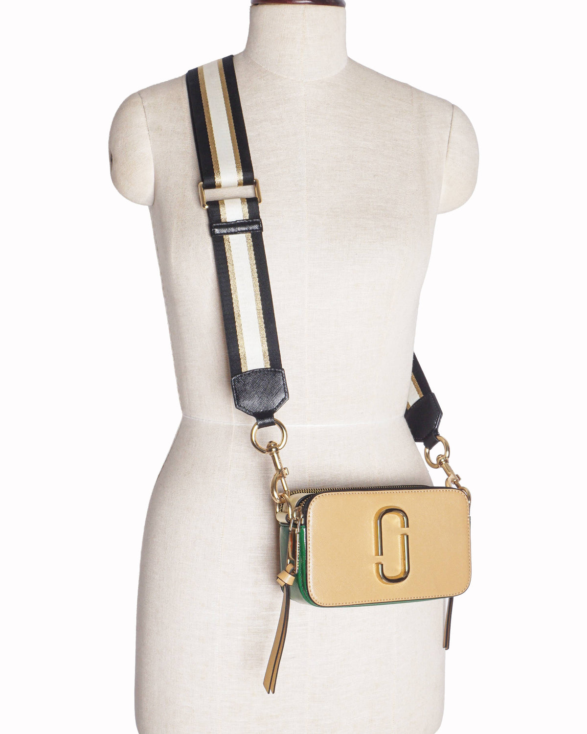 Marc Jacobs The Snapshot Colorblock Leather Camera Bag