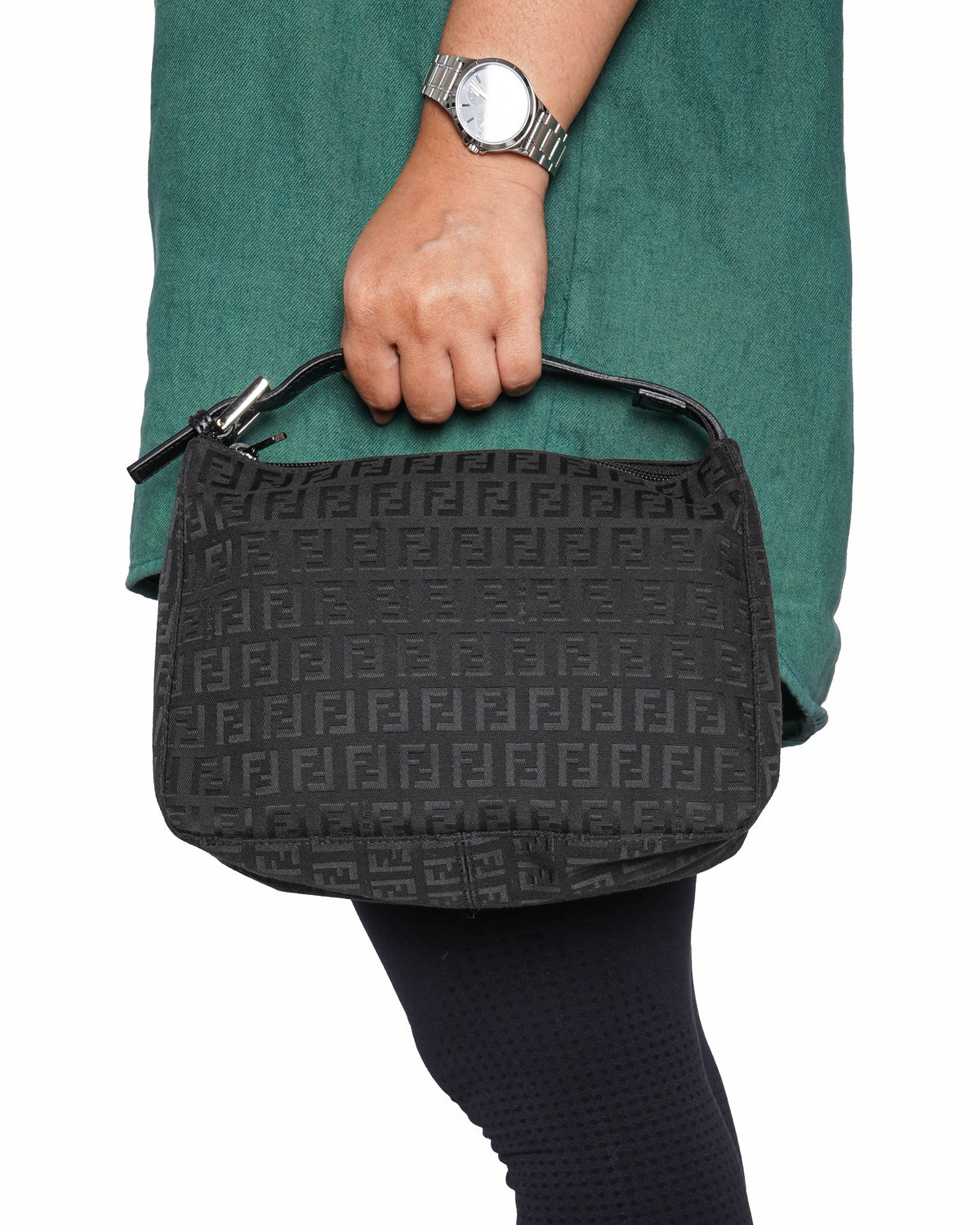 Fendi 
Zucchino Canvas HandBag