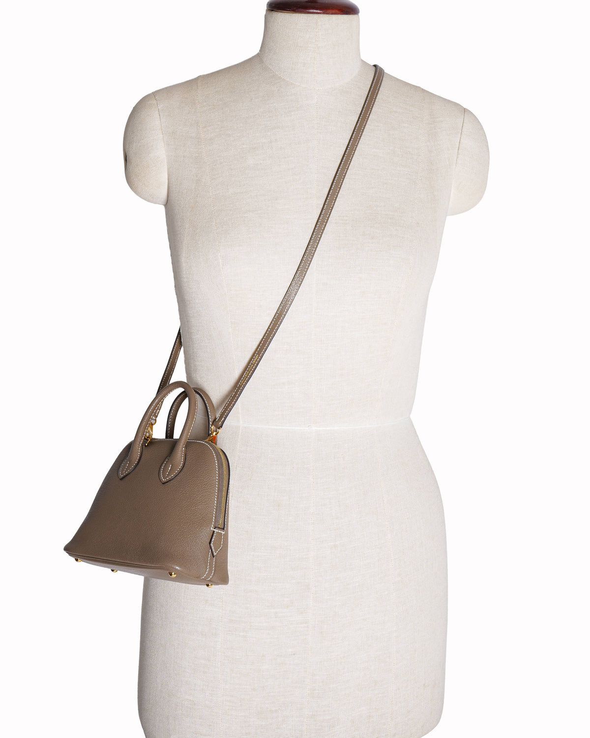 Hermès Mini Bolide Leather Crossbody Bag