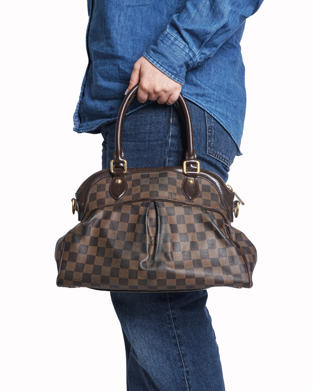 Louis Vuitton Damier Ebene Trevi PM Bag