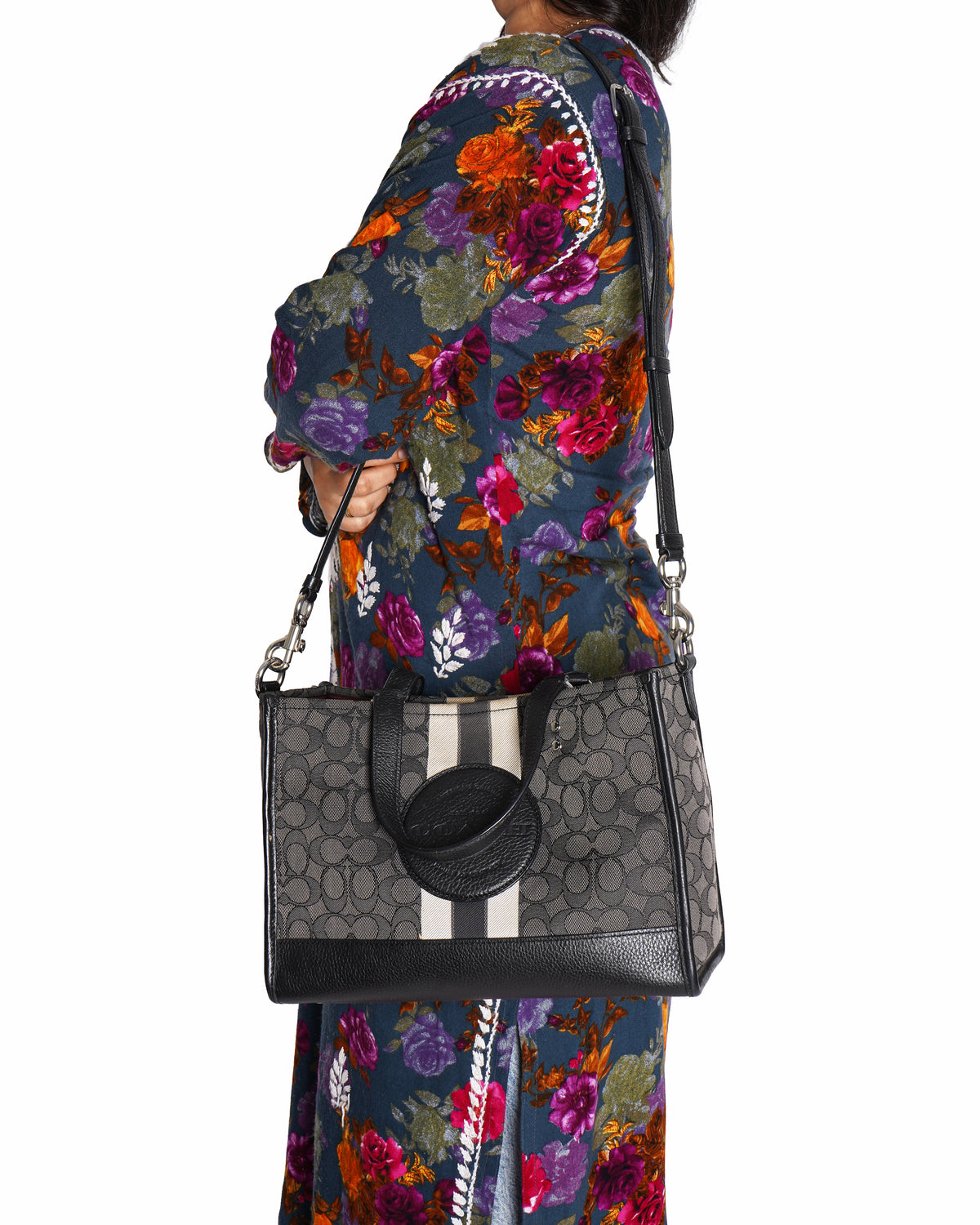 Coach Dempsey Carryall Bag In Signature Jacquard