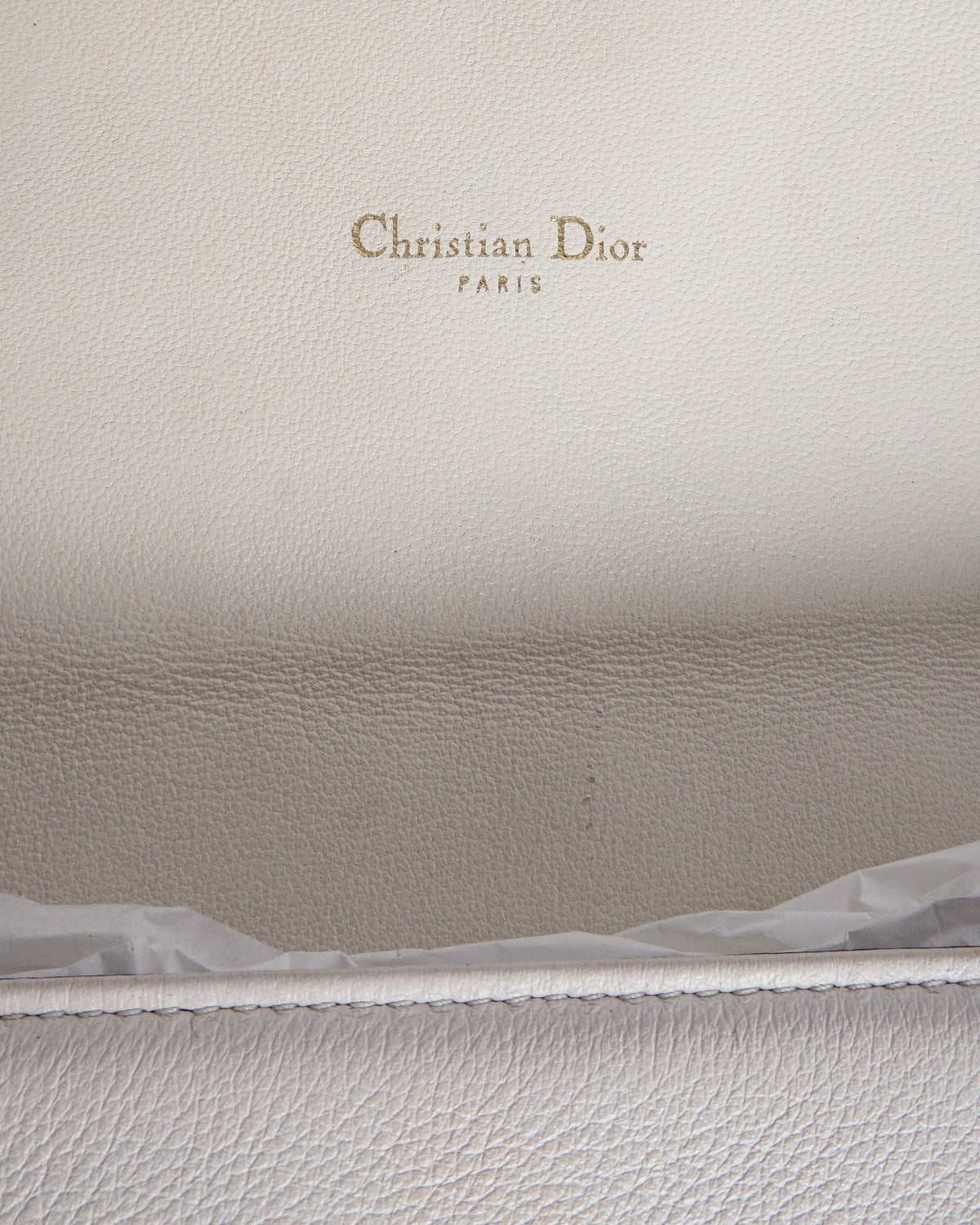 Dior Two-Tone Black & Cream Leather Promenade Crossbody Bag