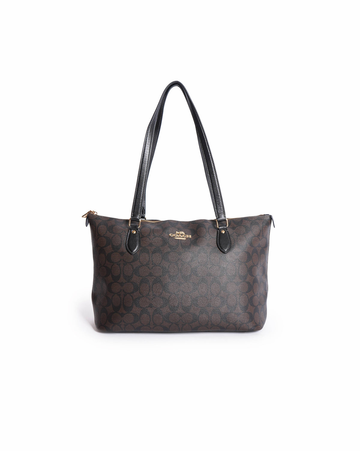 Coach Monogram Tote bag in brown