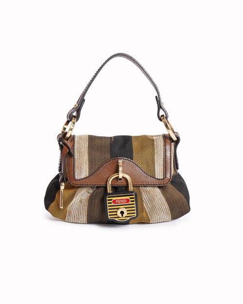 Fendi Mini Chef Multicolor HandBag