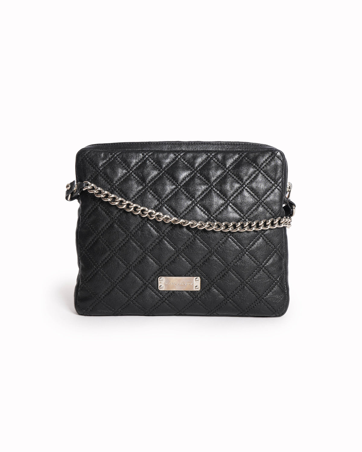 Marc Jacobs black Quilted Crossbody bag