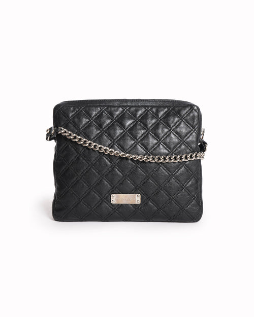 Marc Jacobs black Quilted Crossbody bag