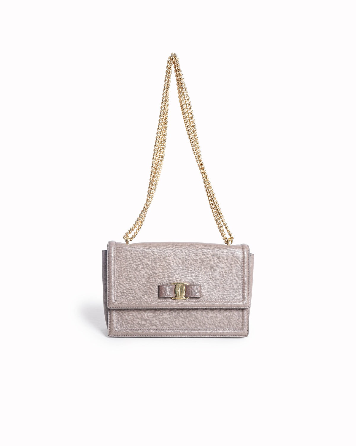 Salvatore Ferragamo Vara Bow Ginny Shoulder Bag