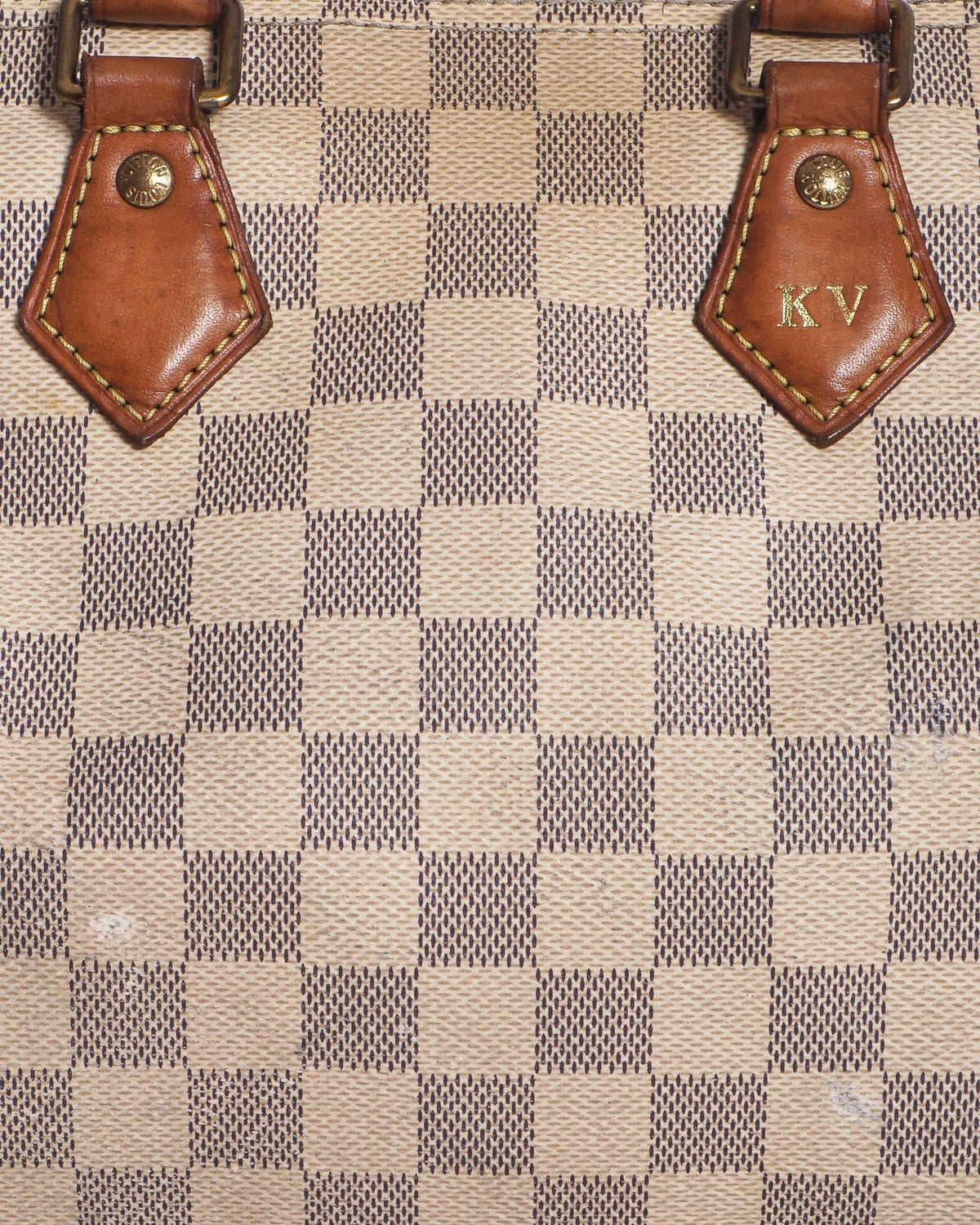 Louis Vuitton Damier Azur Speedy 30 Shoulder Bag