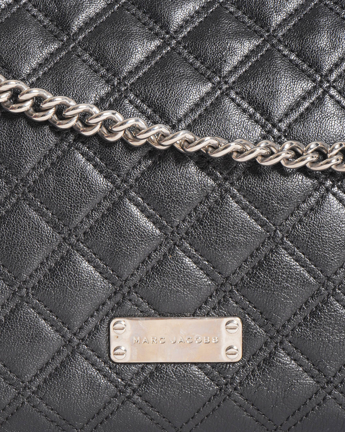 Marc Jacobs black Quilted Crossbody bag