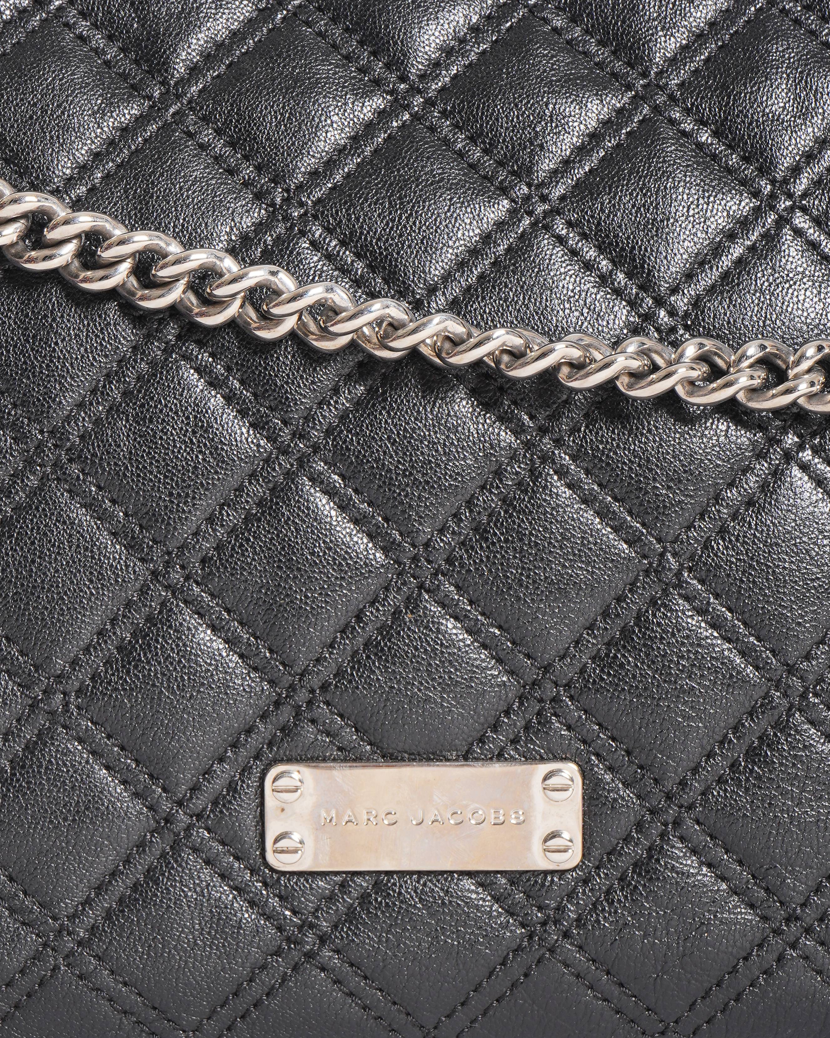 Marc Jacobs black Quilted Crossbody bag