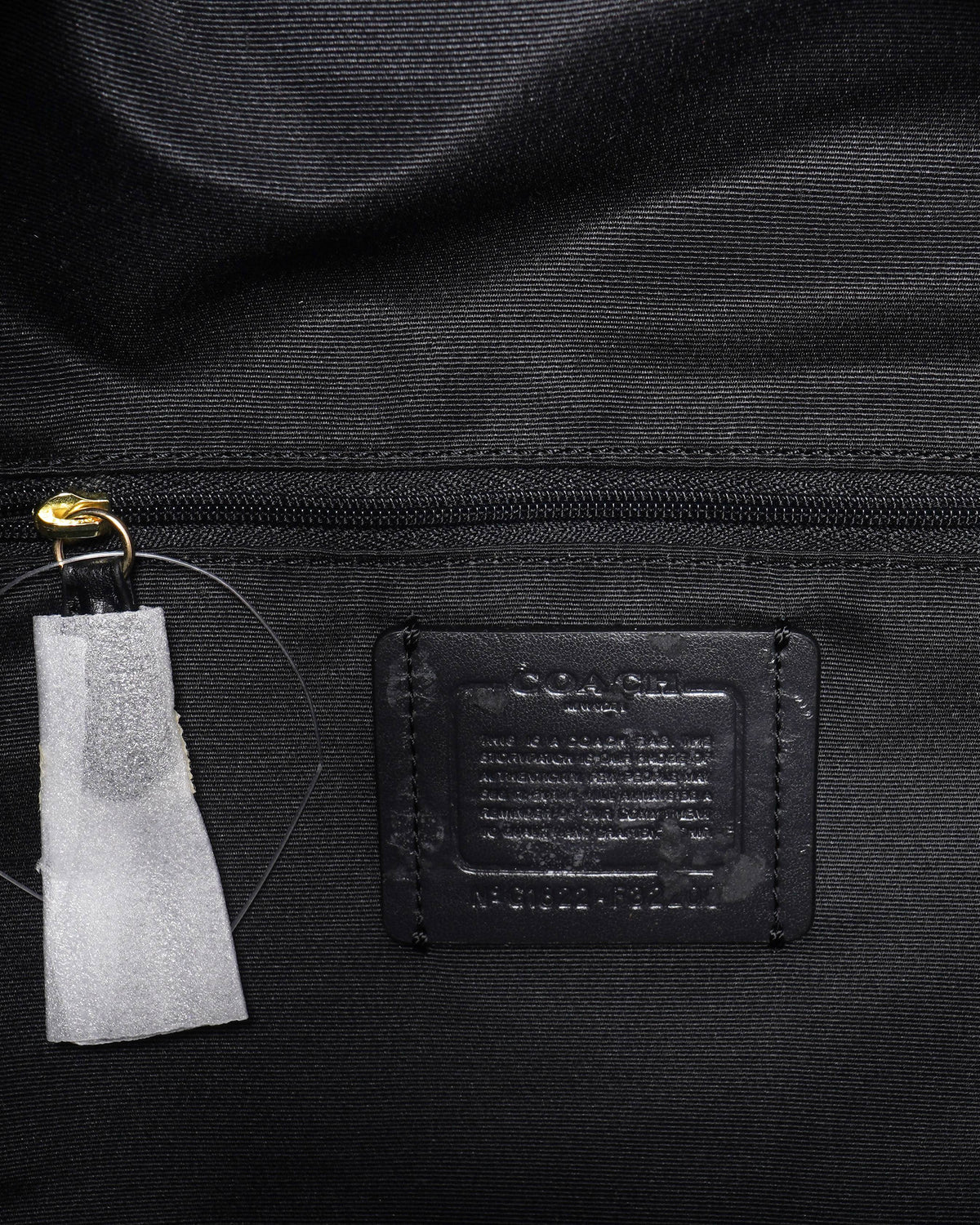 New Coach Monogram Backpack In Brown & Black