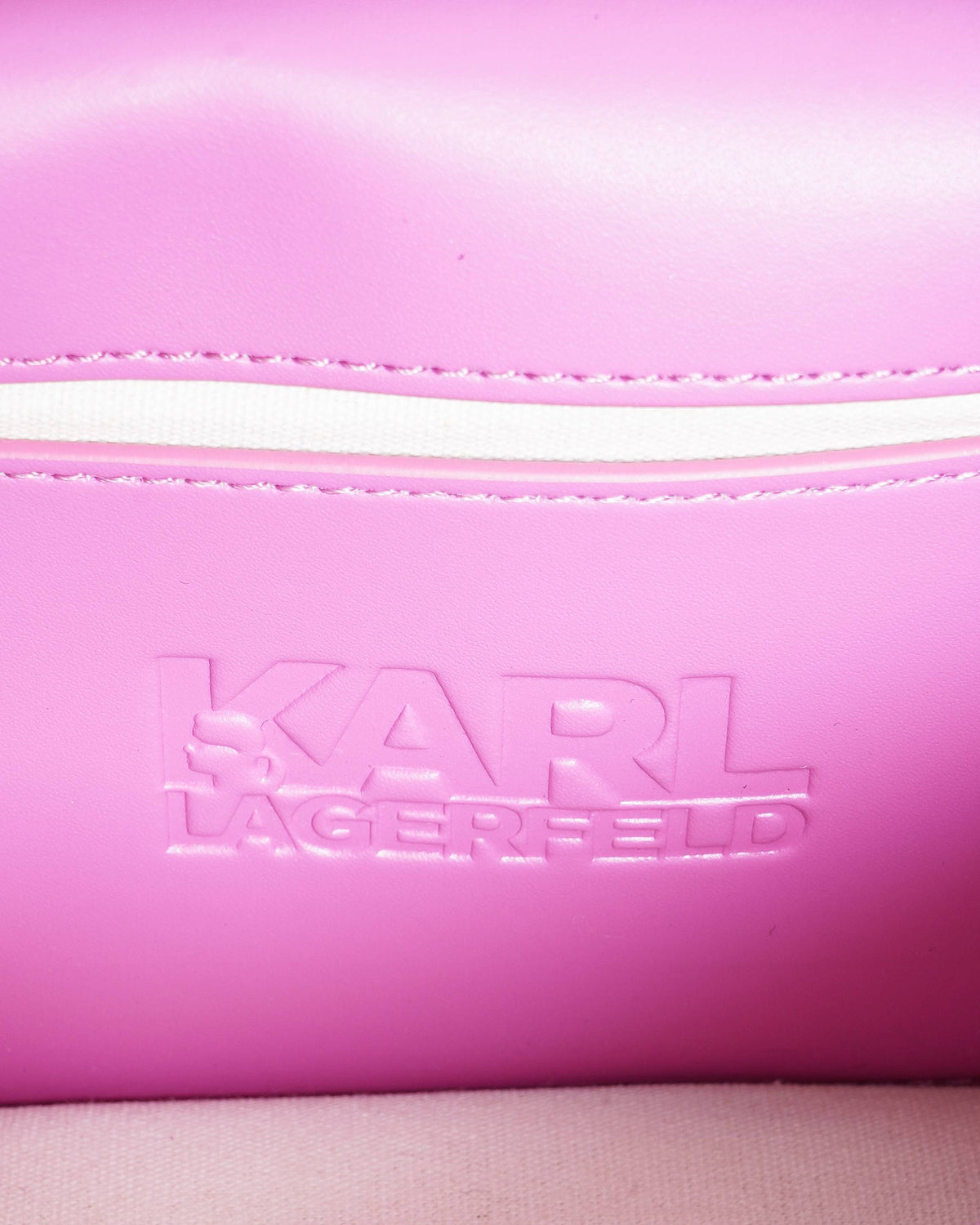 Karl Lagerfeld K/Stone crossbody bag in pink