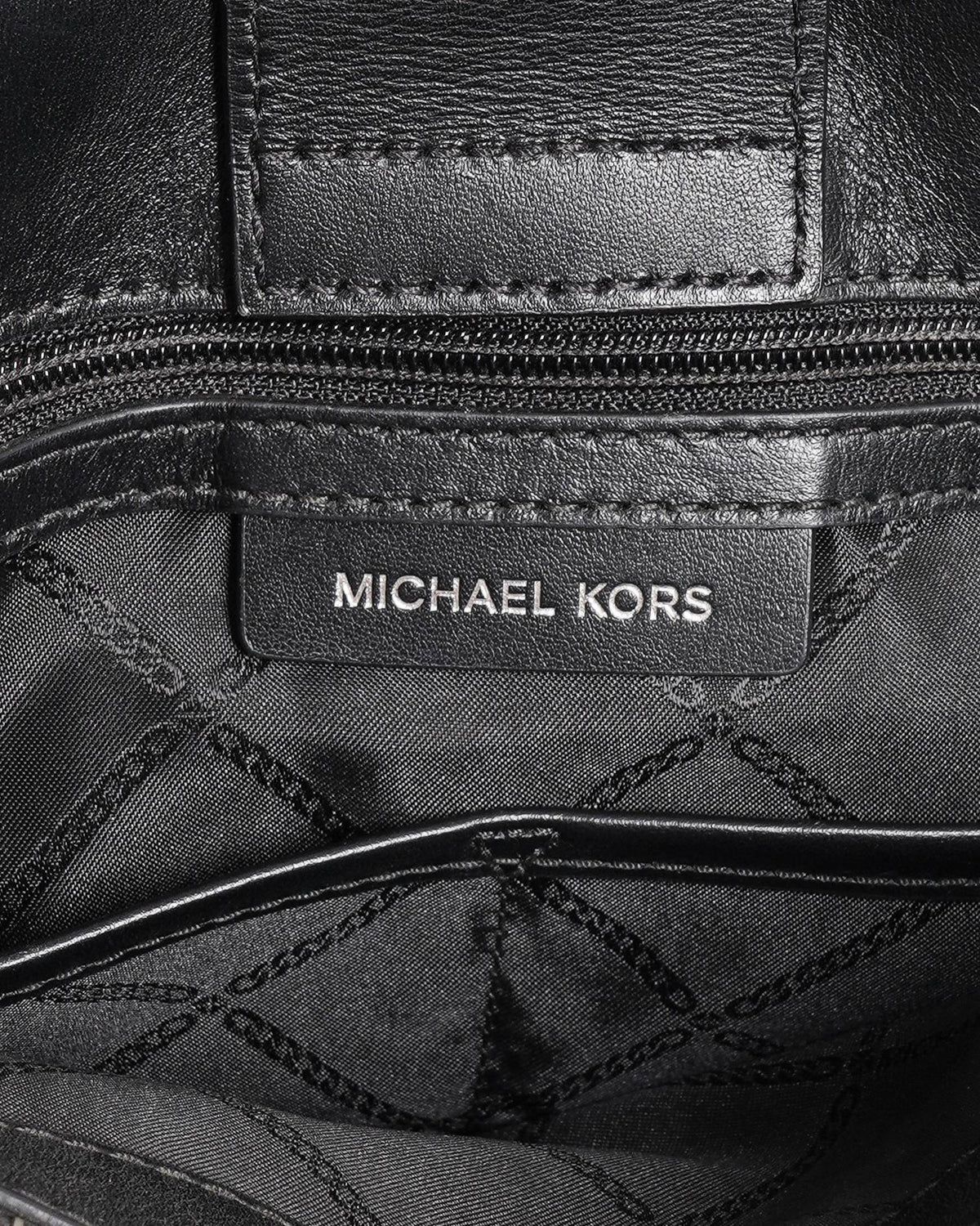 Michael Kors Large Satchel In Black