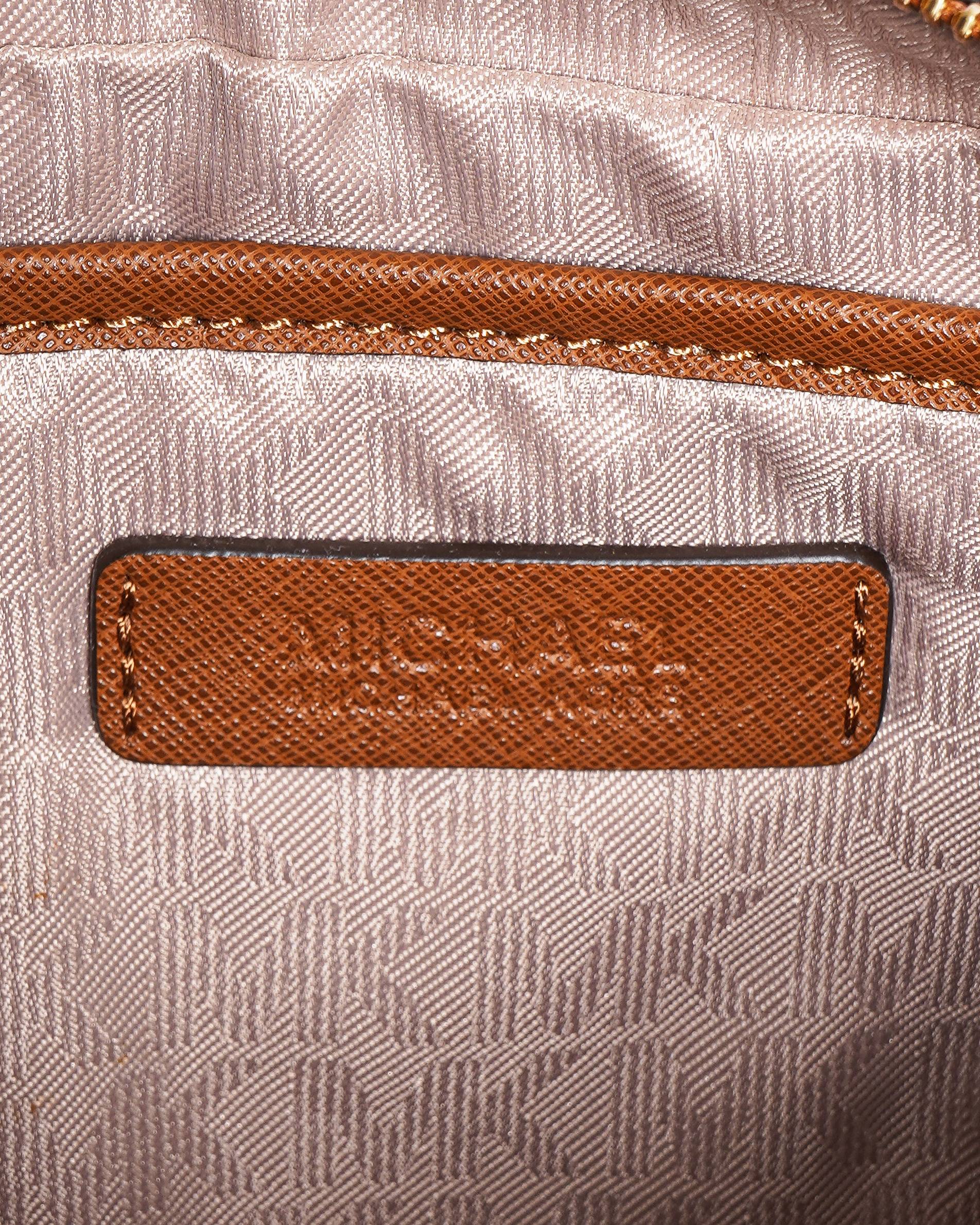 Michael Kors Jet Set Crossbody Bag In Brown