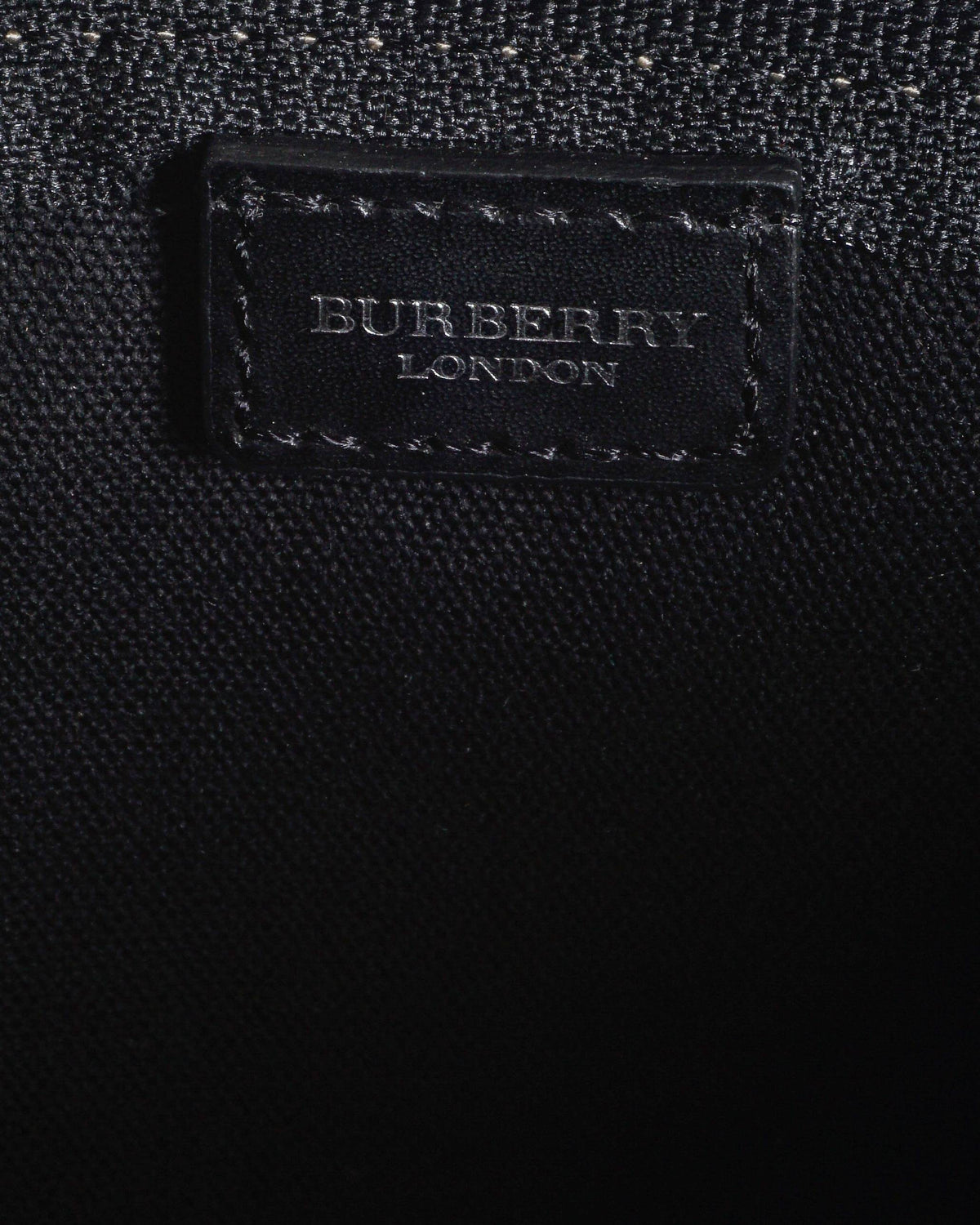 Burberry Vintage Nova Check Canvas Pochette Shoulder Bag