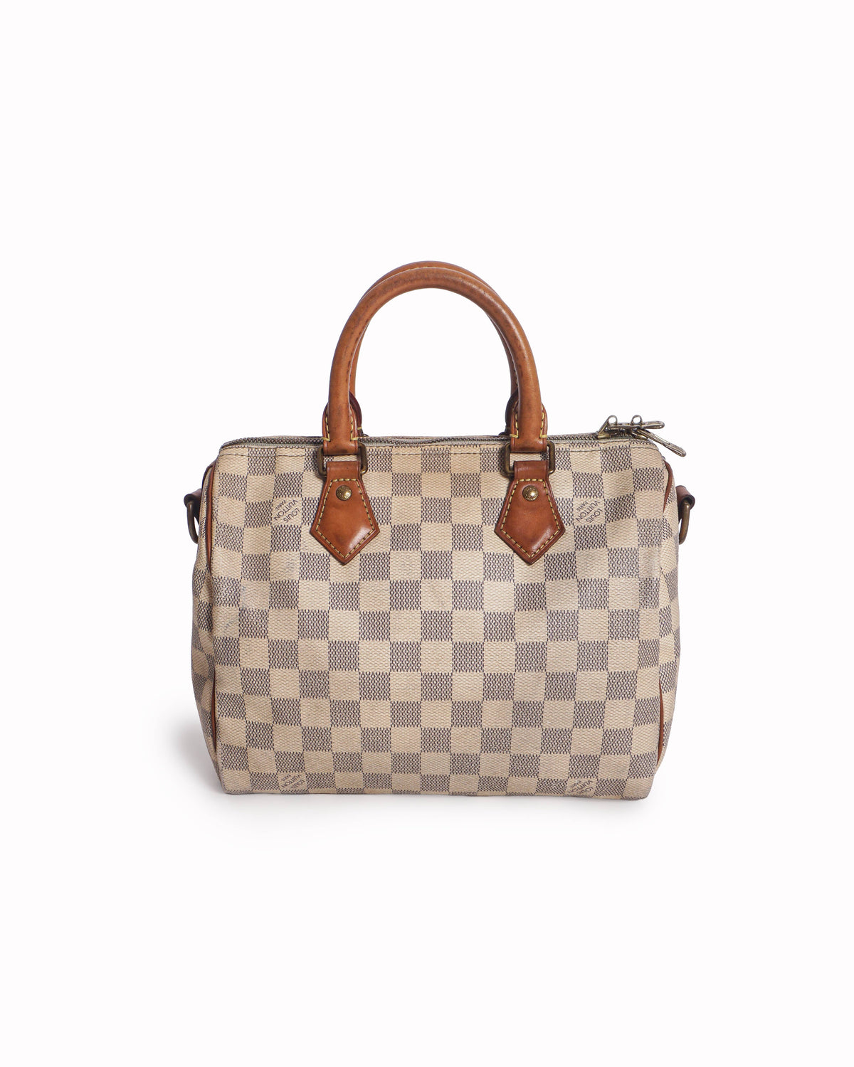 Louis Vuitton Damier Azur Speedy 30 Shoulder Bag