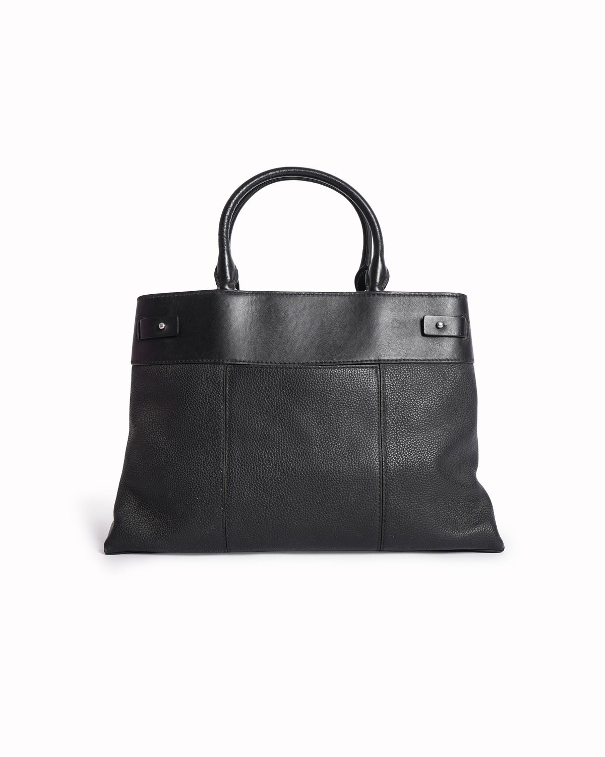 Michael Kors Large Satchel In Black