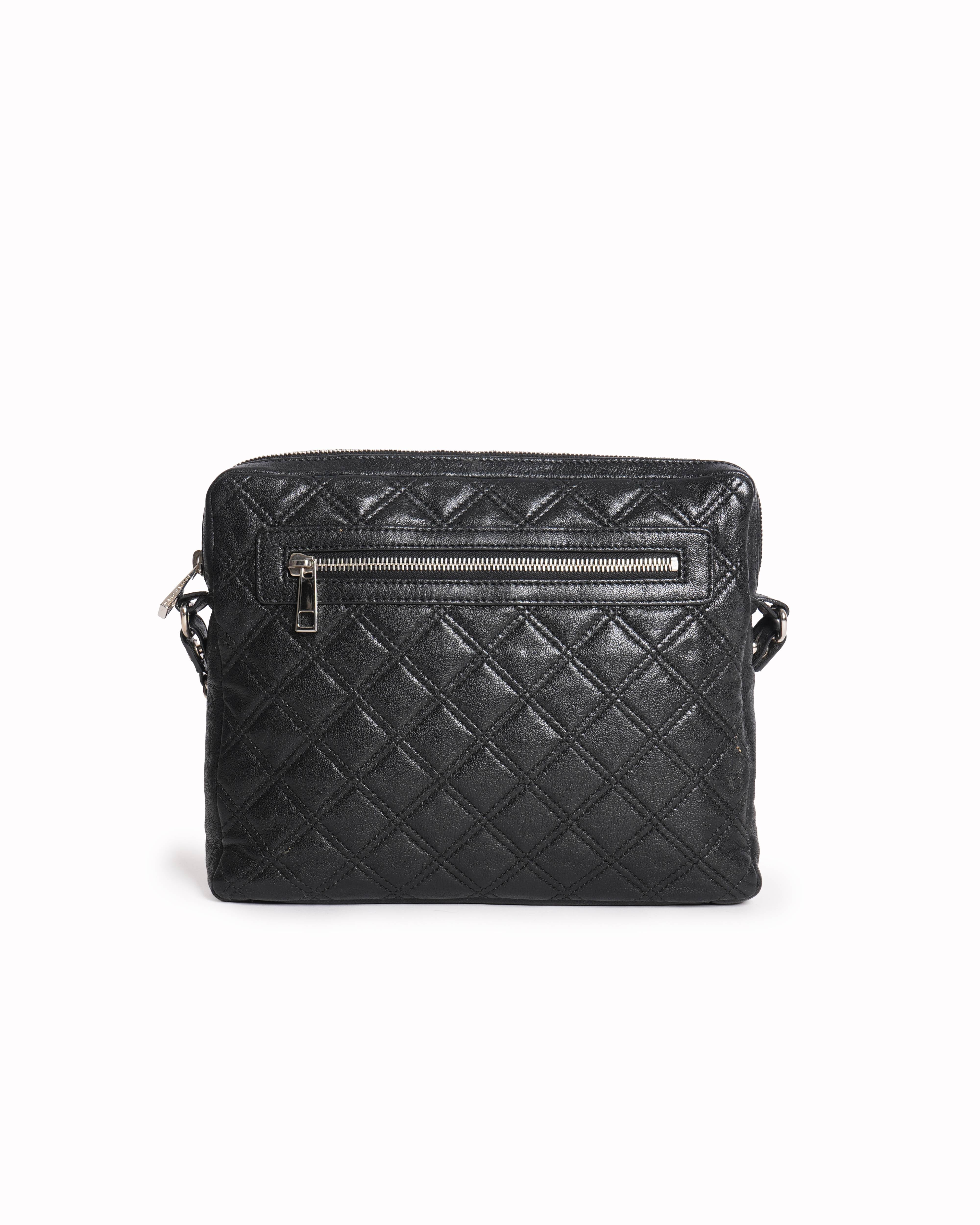 Marc Jacobs black Quilted Crossbody bag