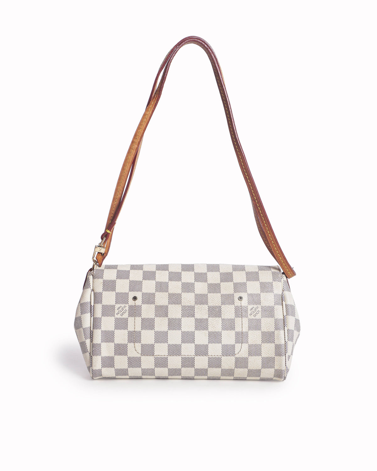Louis Vuitton Favorite MM Damier Azur Canvas Crossbody Bag