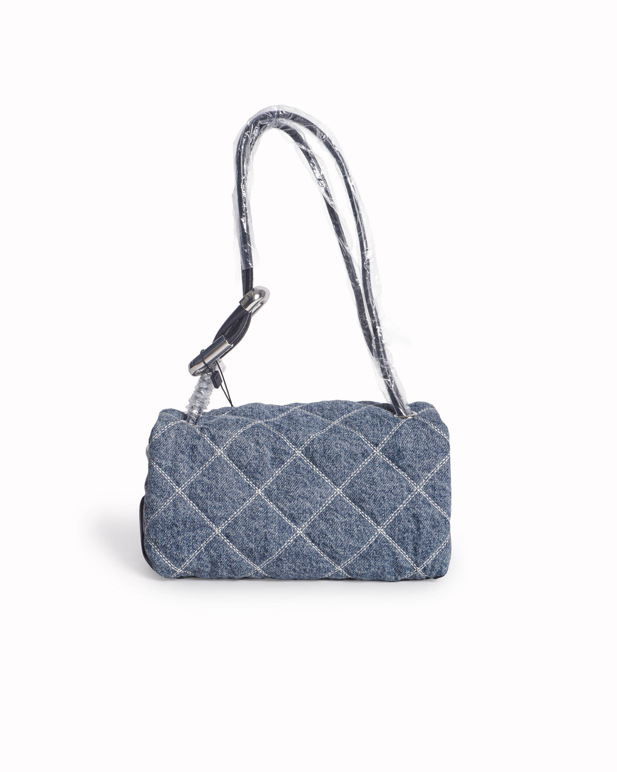 Marc Jacobs Quilted Denim Dual Convertible Shoulder Bag