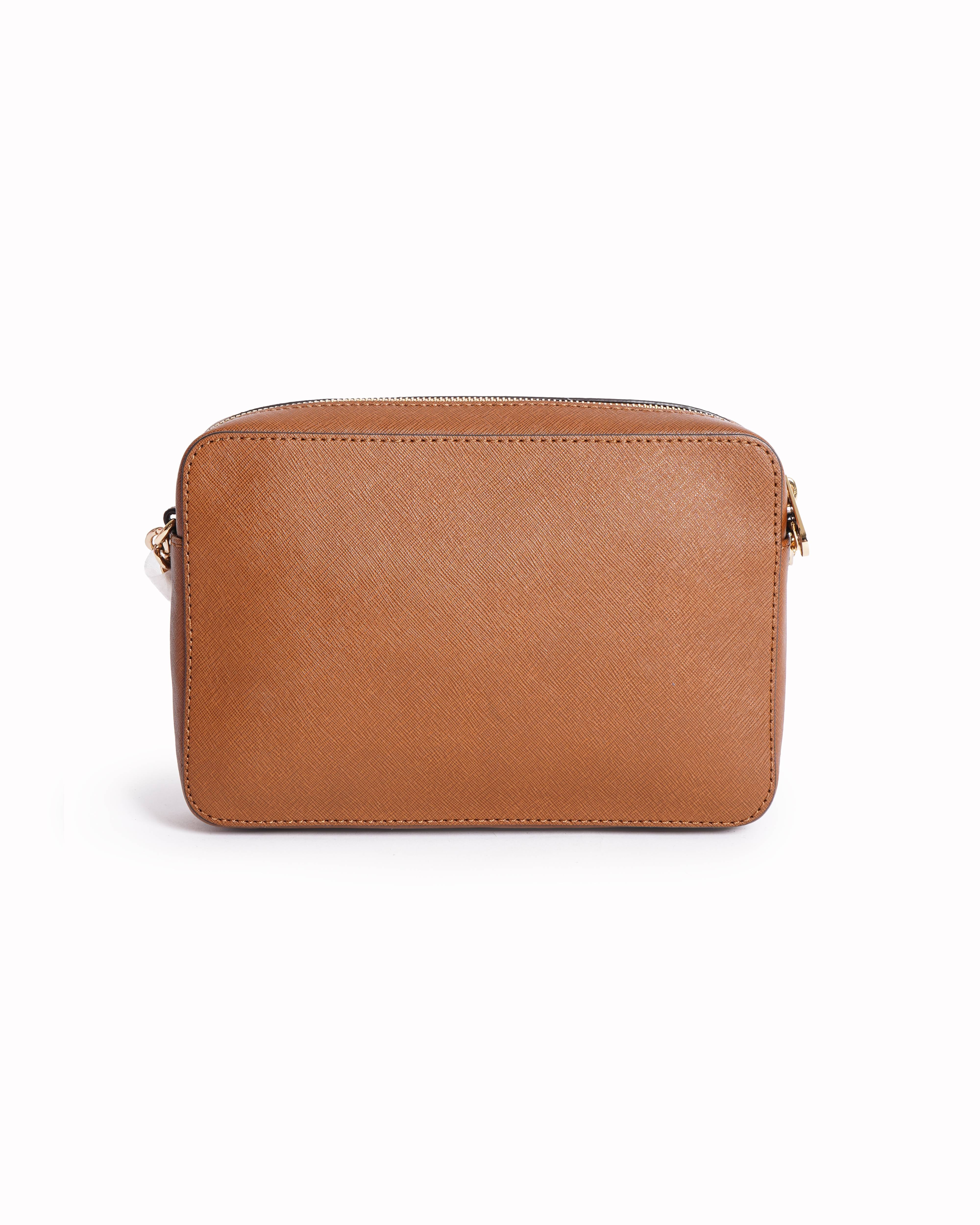 Michael Kors Jet Set Crossbody Bag In Brown