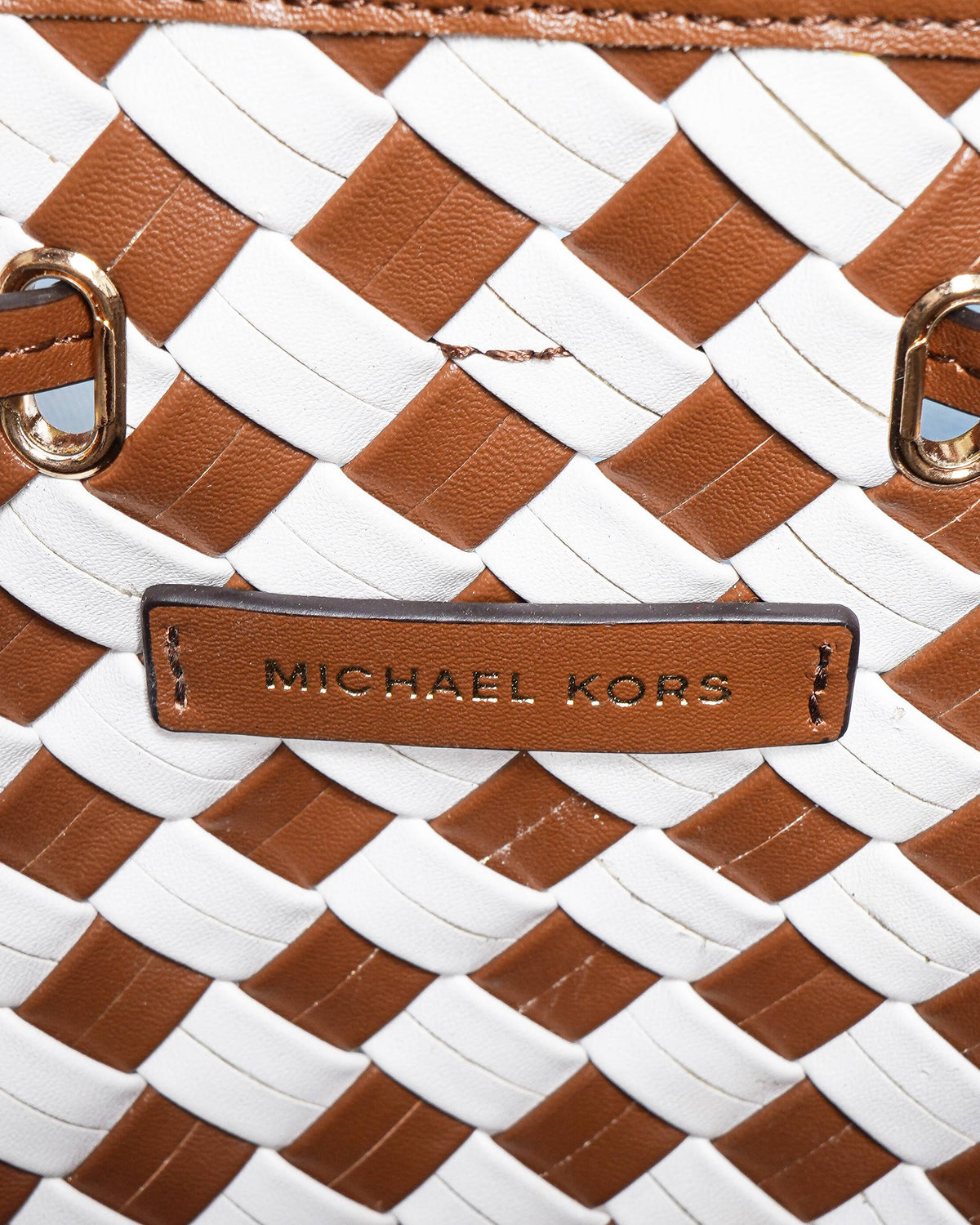 Michael Kors Reed Medium Belted Bucket Messenger Bag