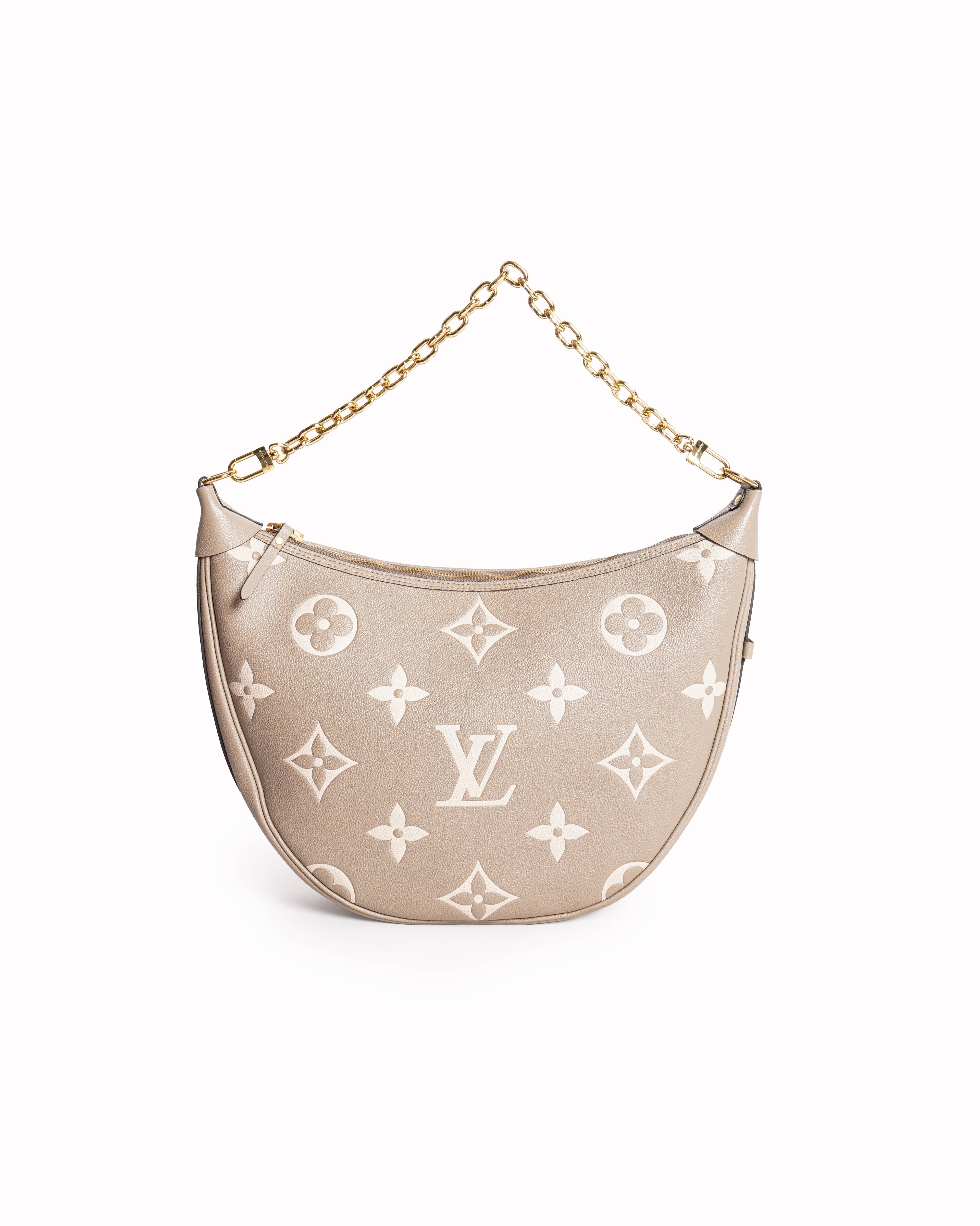 Louis Vuitton Loop Hobo Bicolour Monogram Empreinte Leather Bag