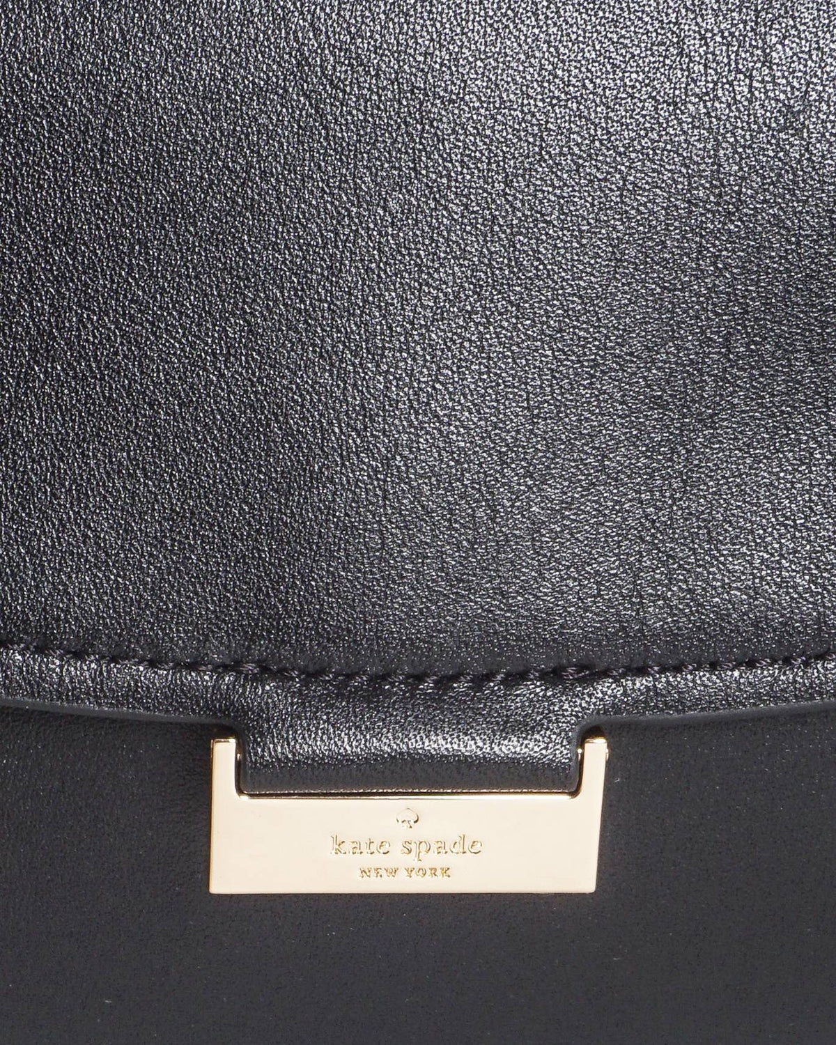 Kate Spade Black Leather Ali Mini Crossbody Bag