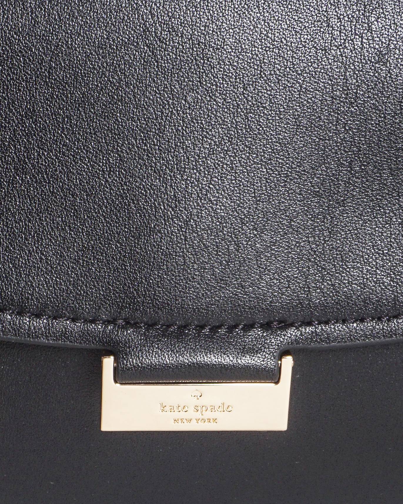 Kate Spade Black Leather Ali Mini Crossbody Bag