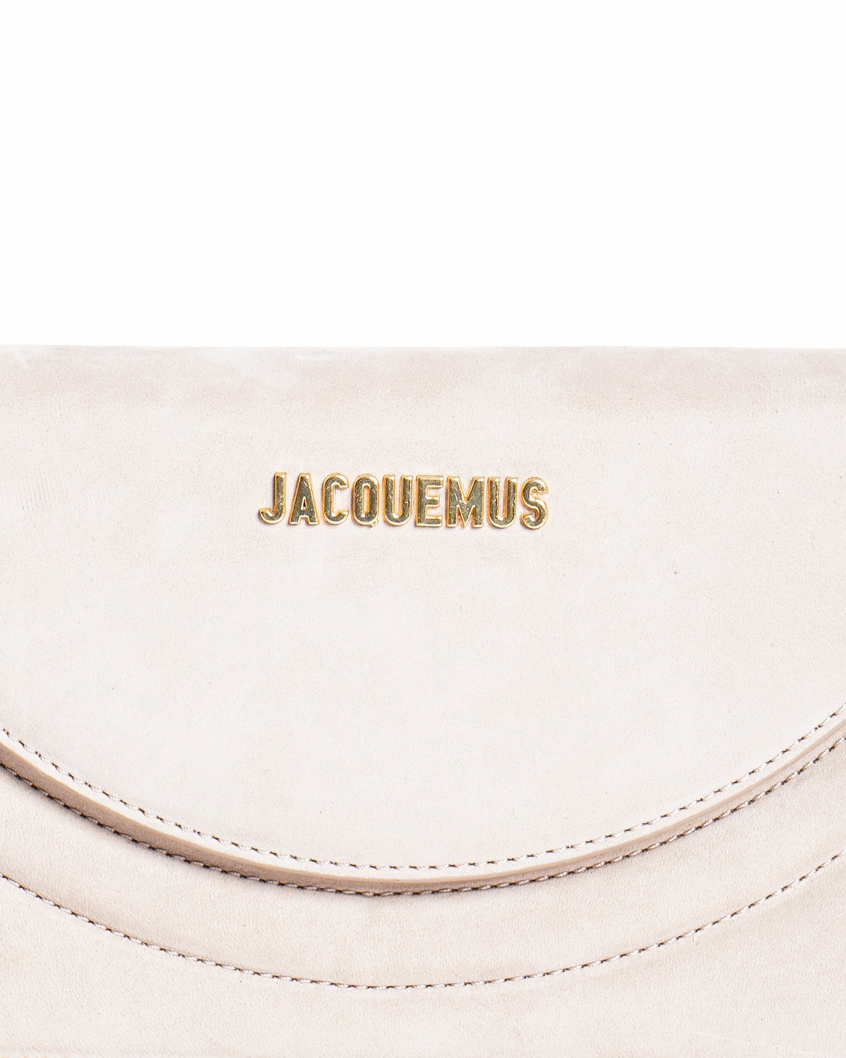 Jacquemus Le Sac Rond Leather Shoulder Bag In Suede