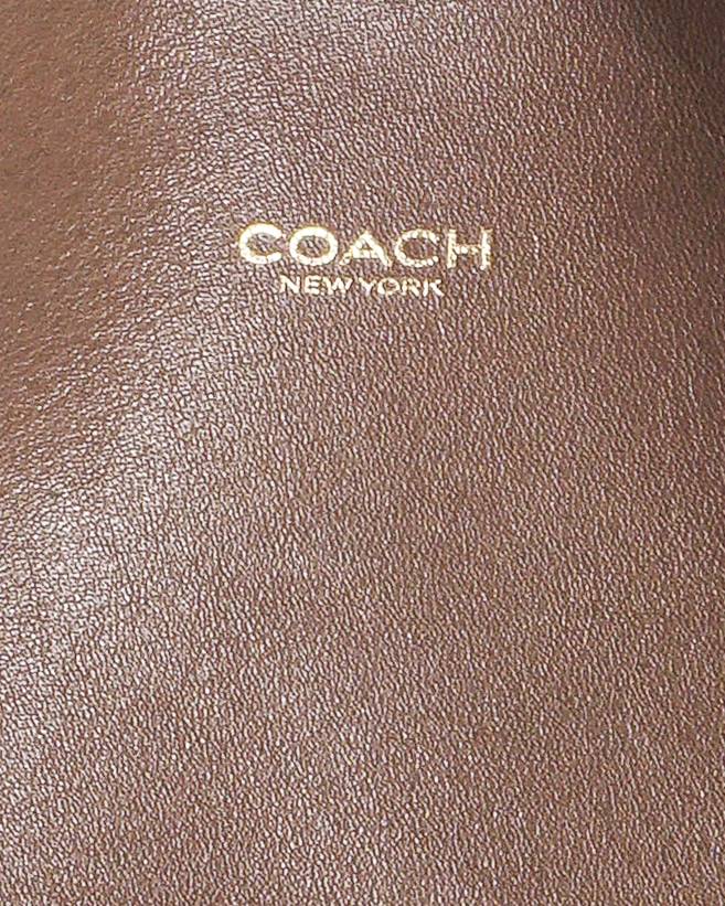 Coach Brooklyn Shoulder Bag 28 Brown Leather