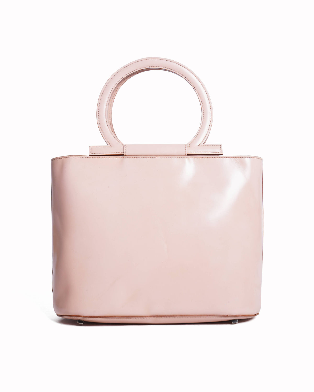Salvatore Ferragamo gancini mini handbag in ballet pink