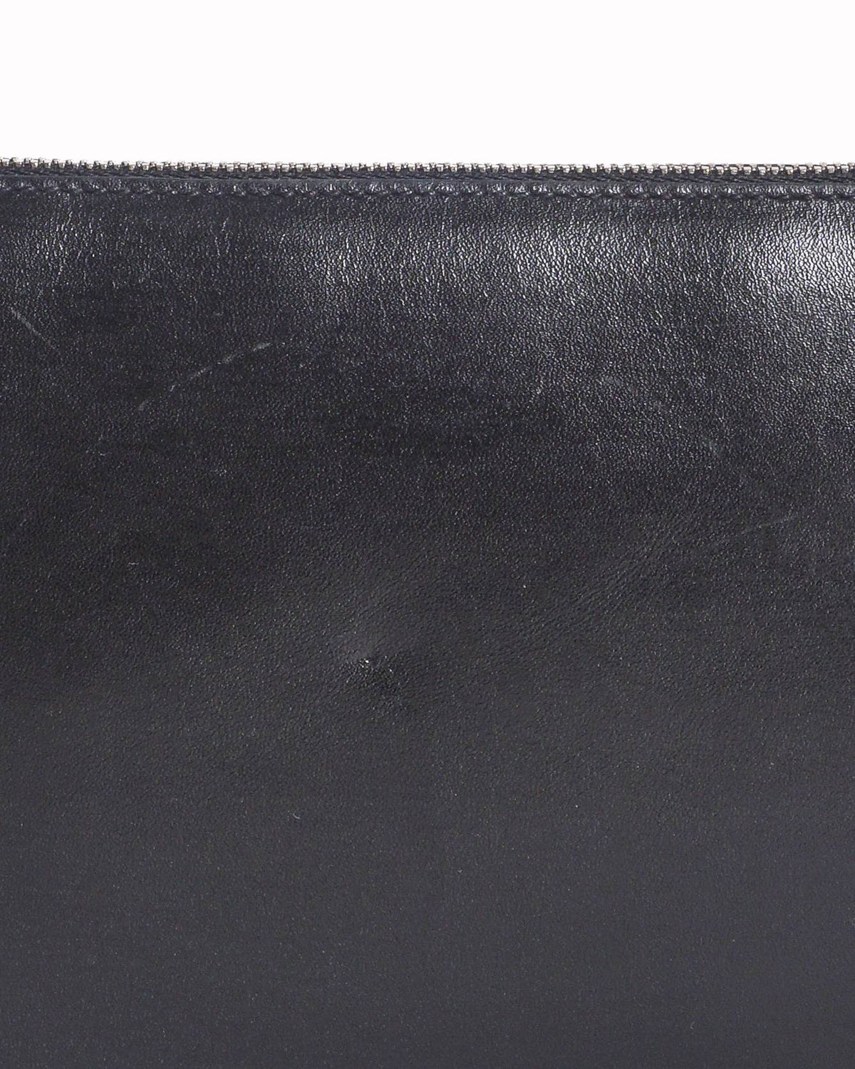 Salvatore Ferragamo Black Smooth Leather Gancini Shoulder Bag