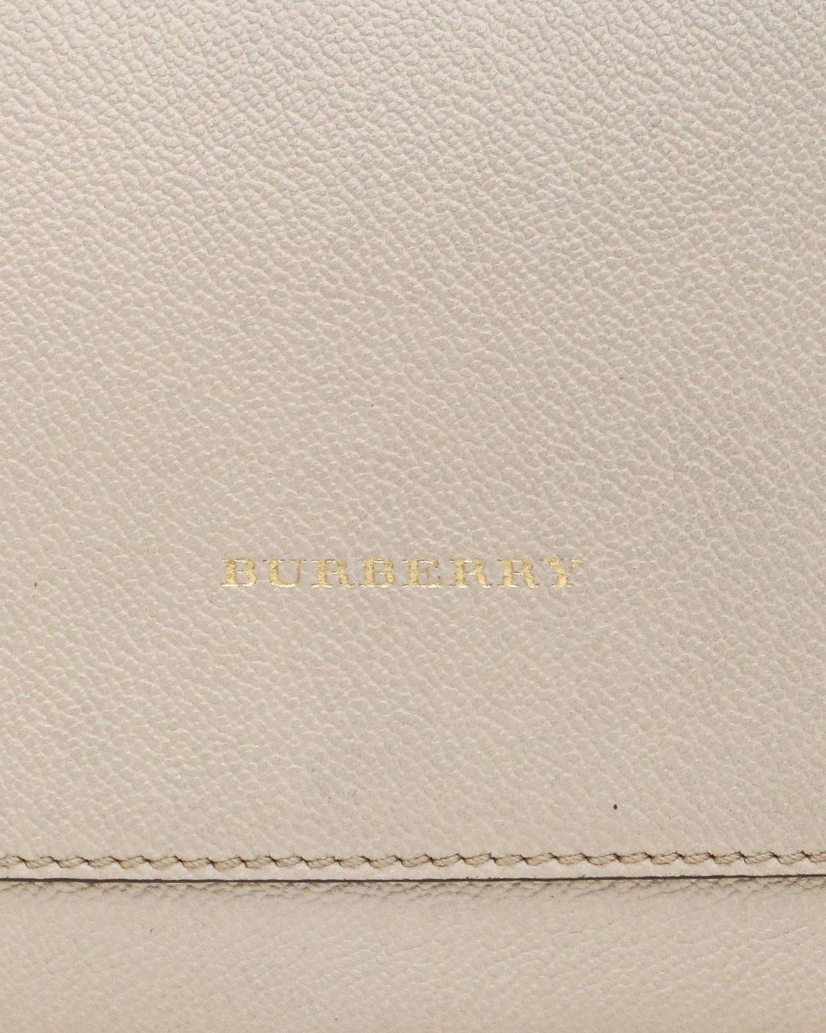 Burberry Elmstone Small Leather Hobo Bag