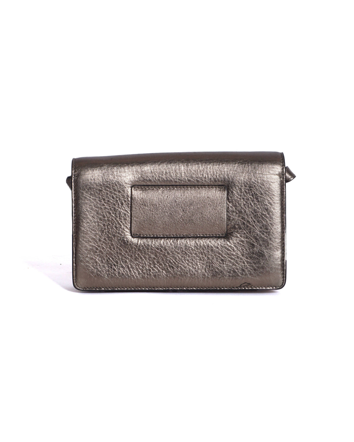 Salvatore Ferragamo Vara Bow Metallic Gold Crossbody Bag