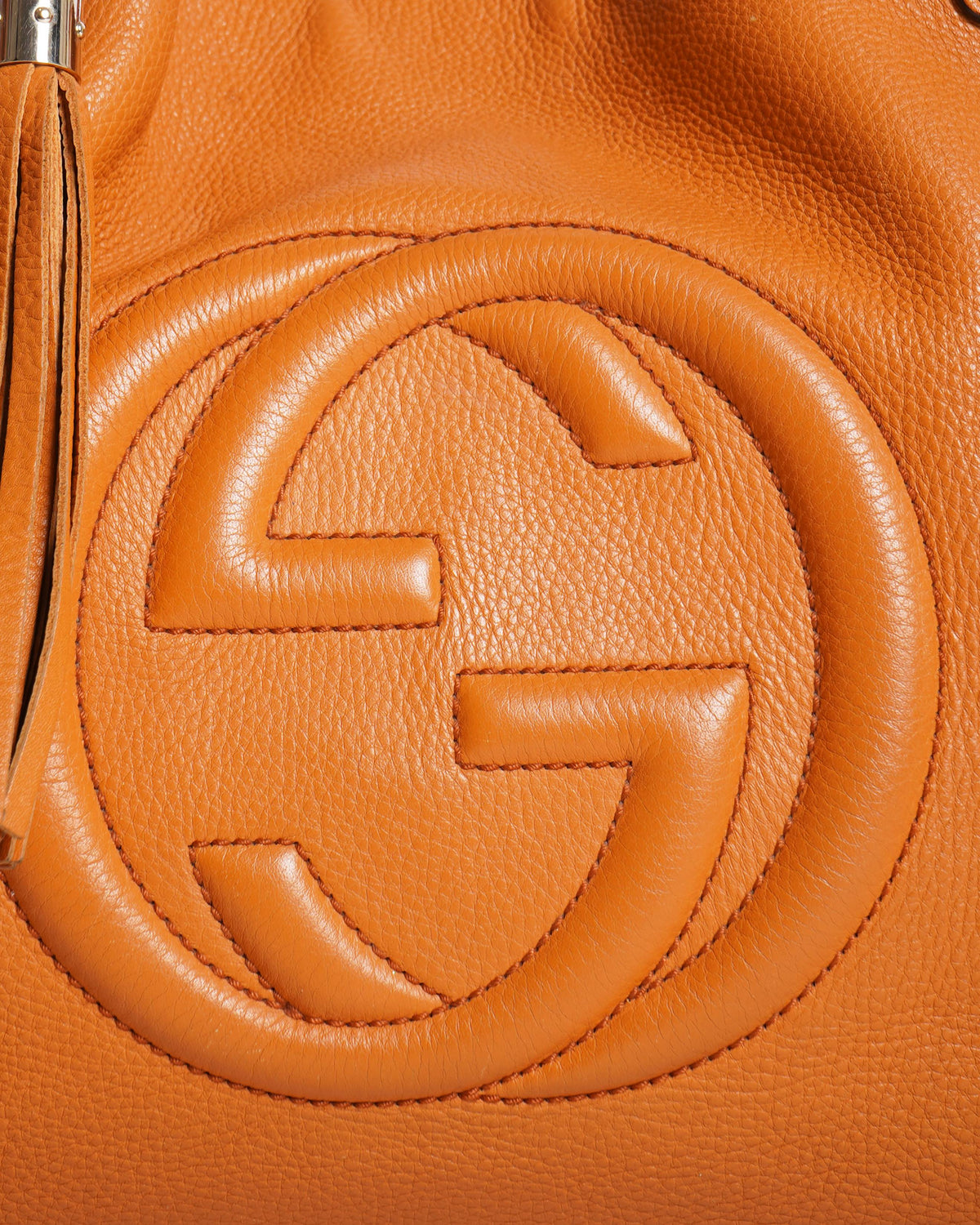Gucci Orange Soho Tote