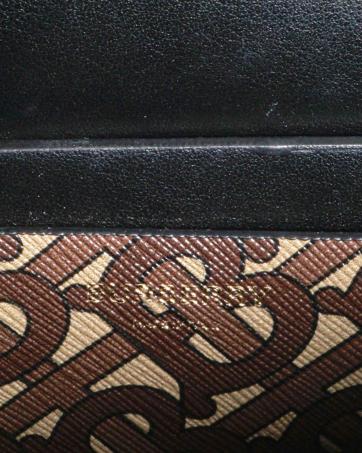 Burberry Small Monogram Print TB Crossbody Bag