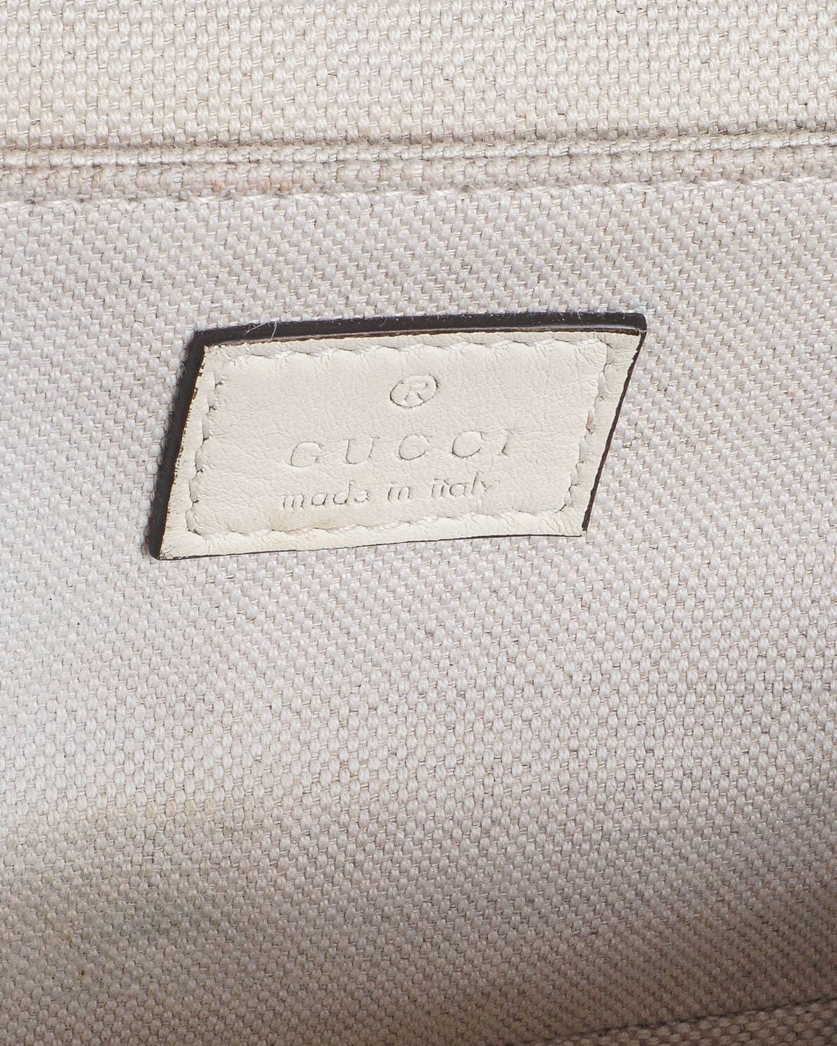 Gucci Ivory GG Canvas GG Marmont Shoulder Bag