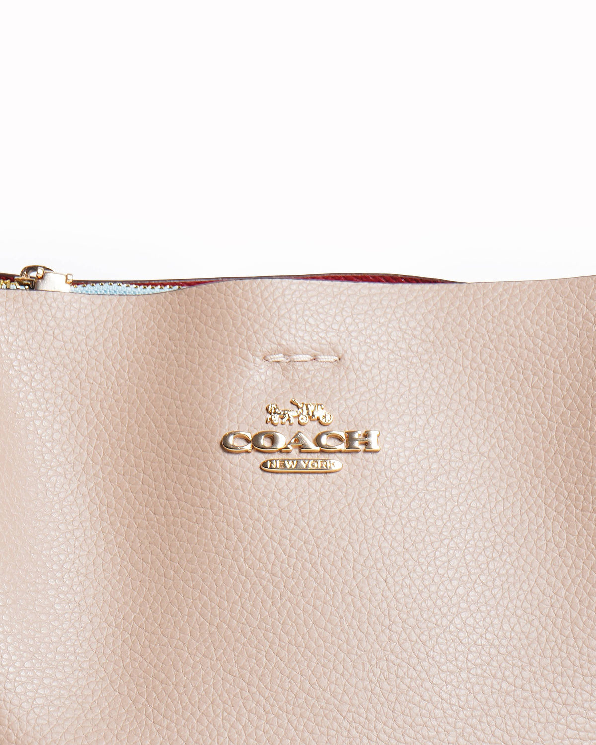 Coach beige bucket Shoulder bag