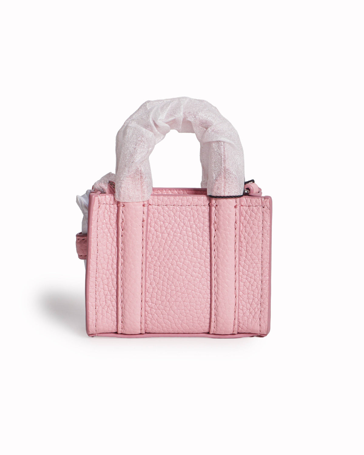 Marc Jacobs Pastel Pink Leather Nano Tote Bag Charm