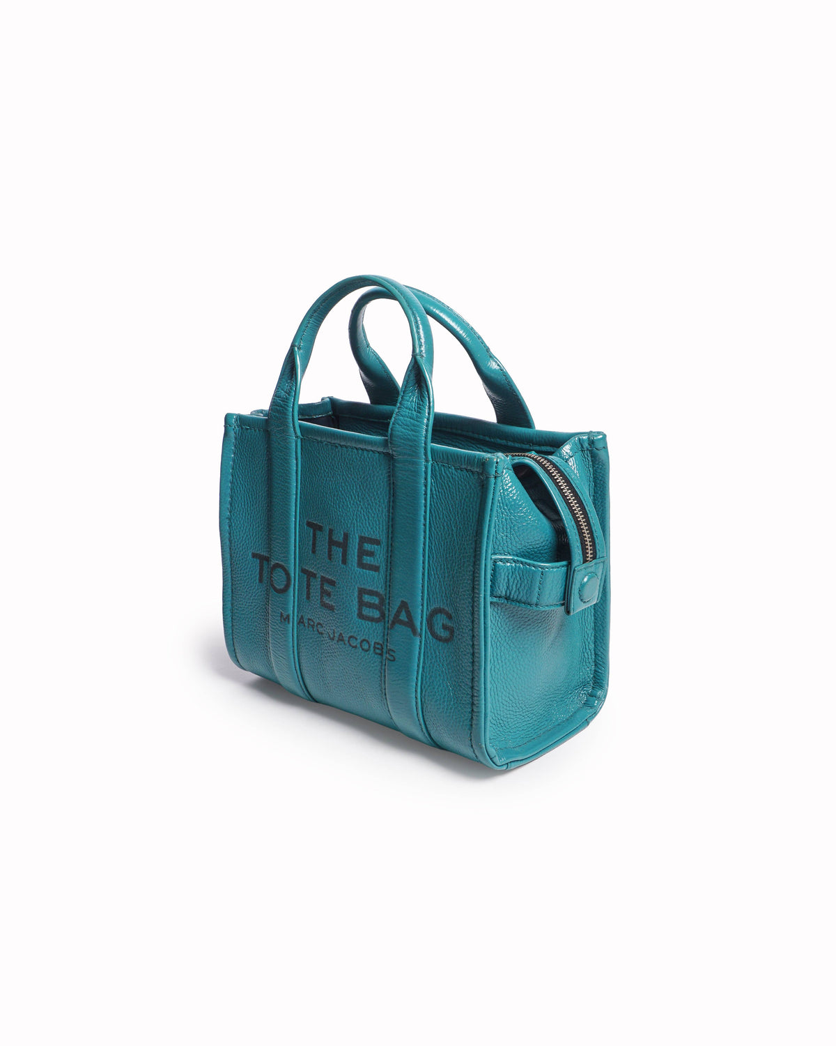 Marc Jacobs Teal Green Leather Tote Bag