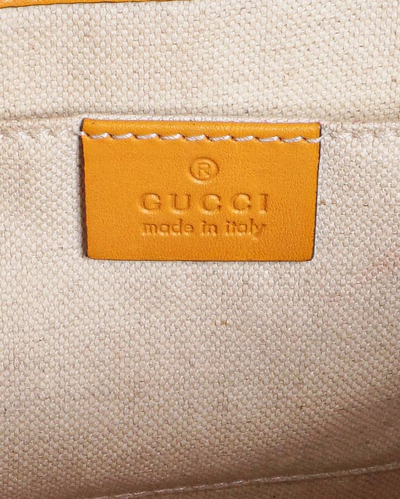 Gucci Orange Guccissima Leather Emily Shoulder Bag
