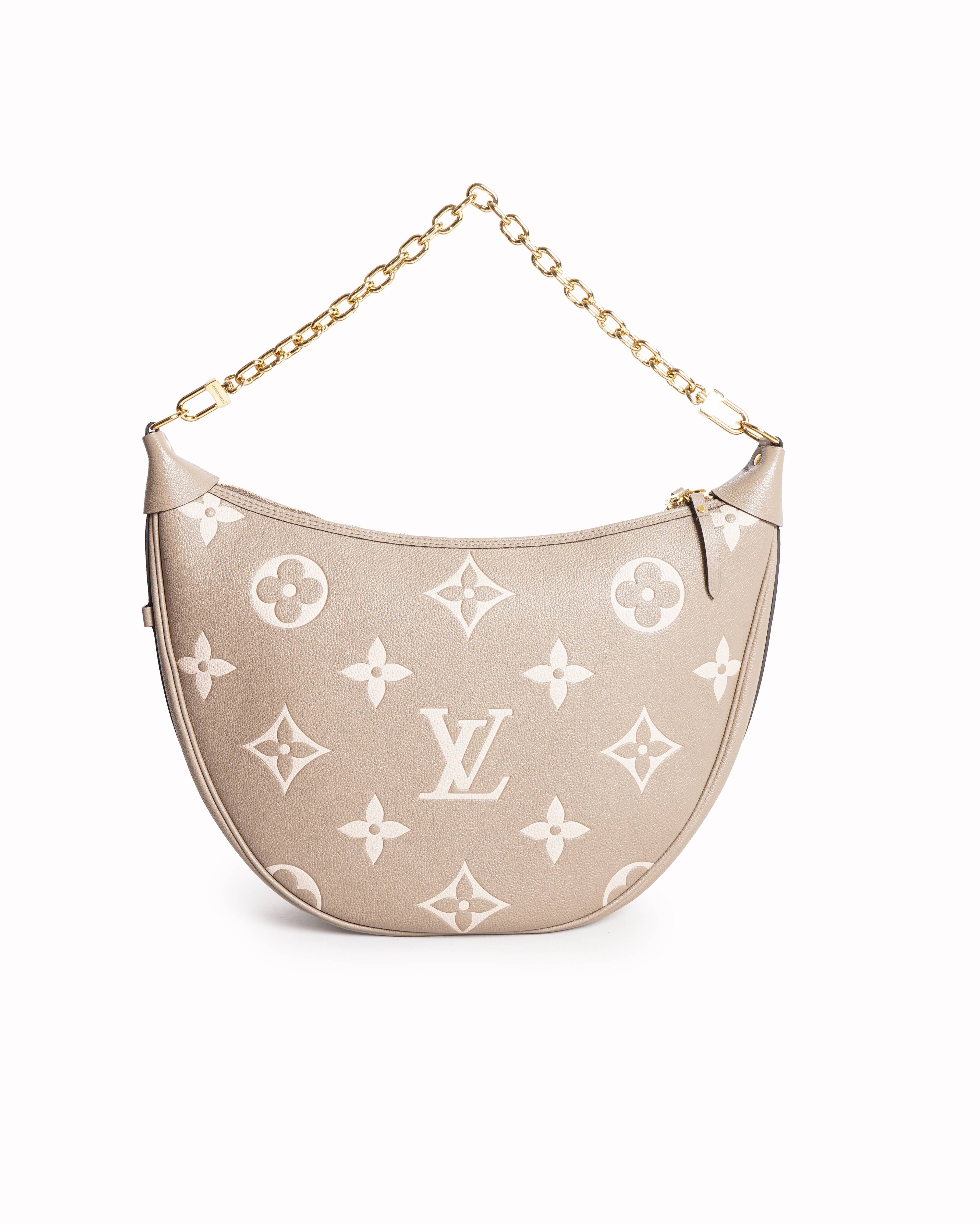 Louis Vuitton Loop Hobo Bicolour Monogram Empreinte Leather Bag