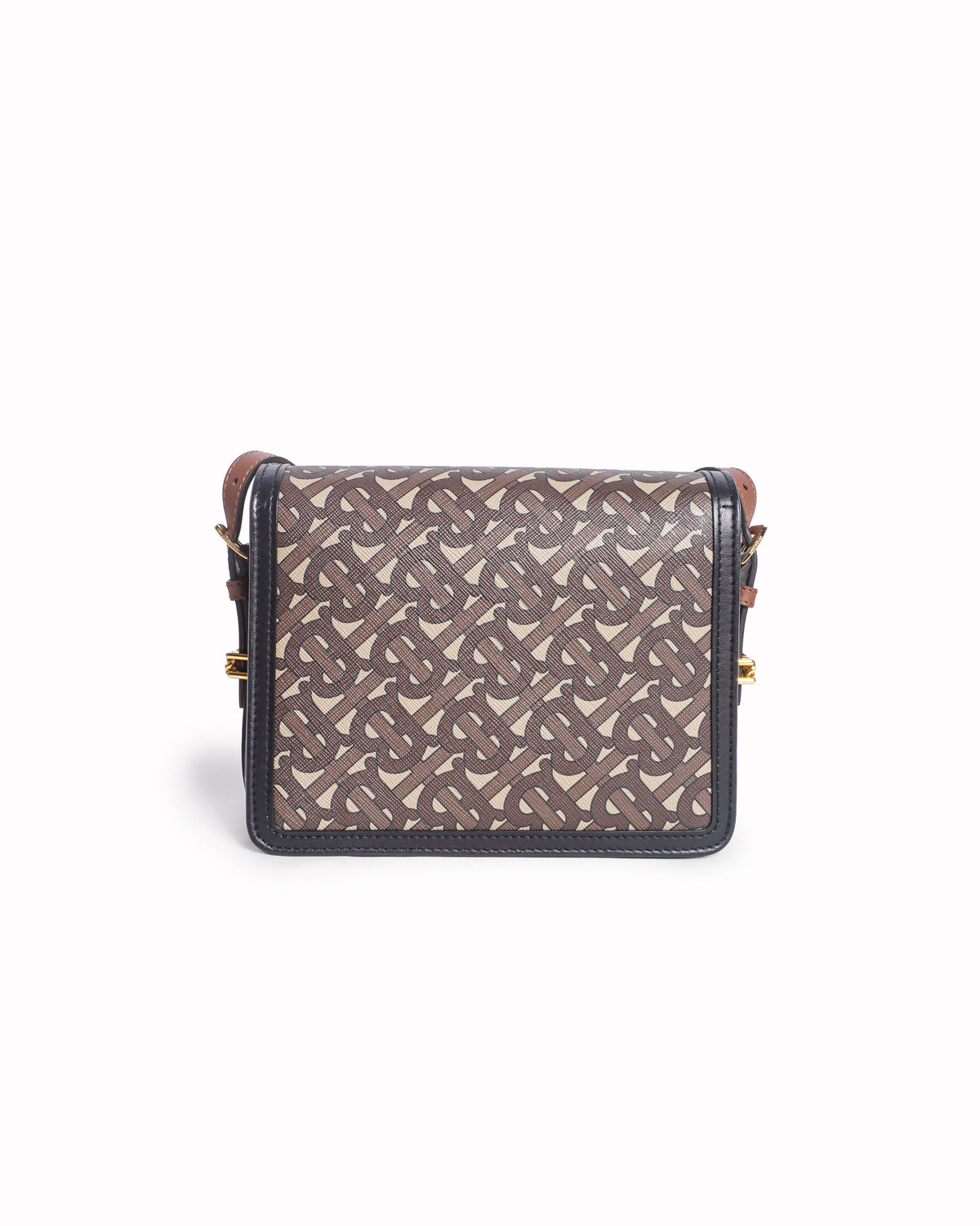 Burberry Small Monogram Print TB Crossbody Bag